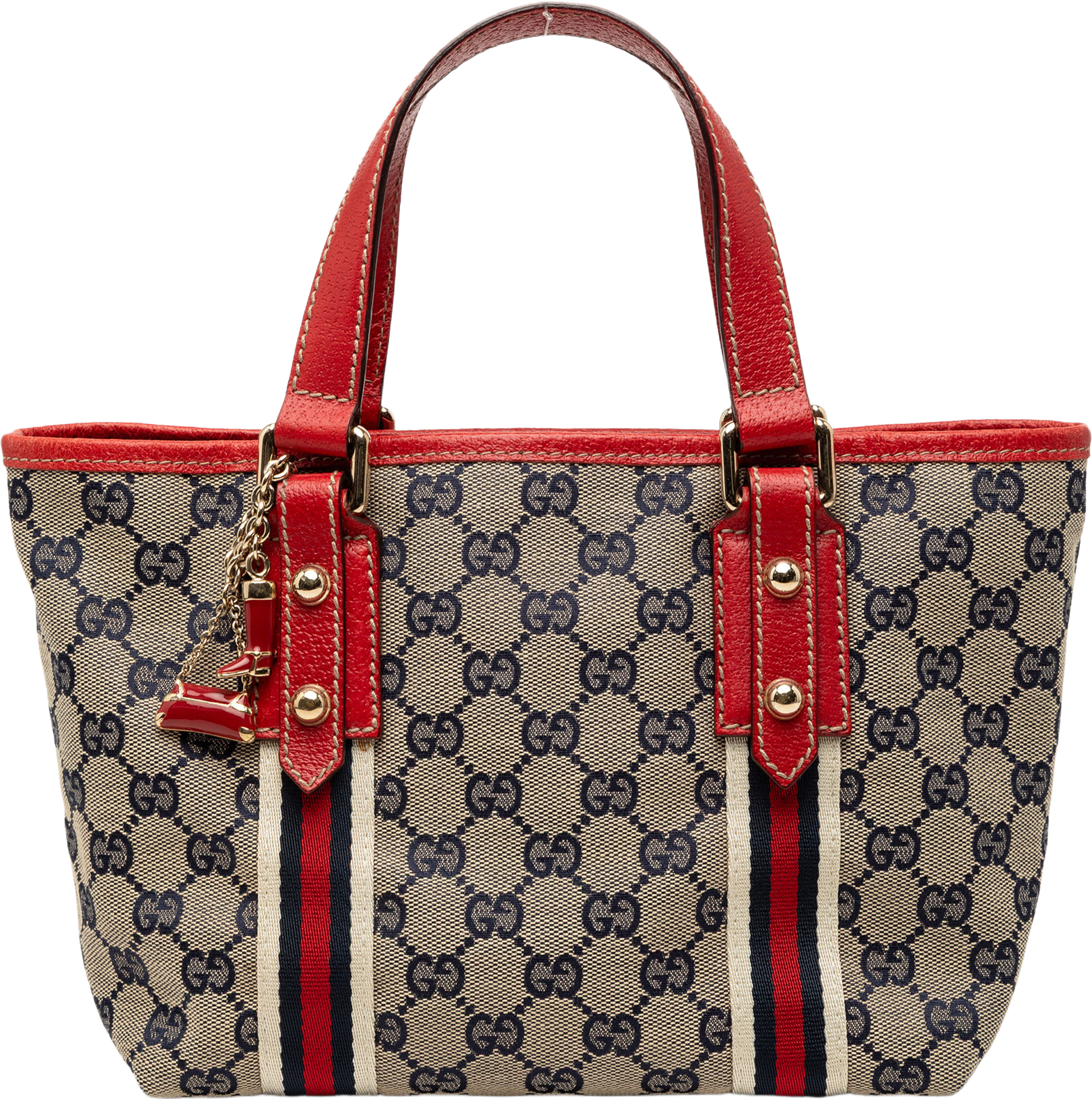 Gucci Gg Canvas Jolicoeur Handbag, från Luxclusif, i färgen beige. Klicka för att öppna bilden i stort format