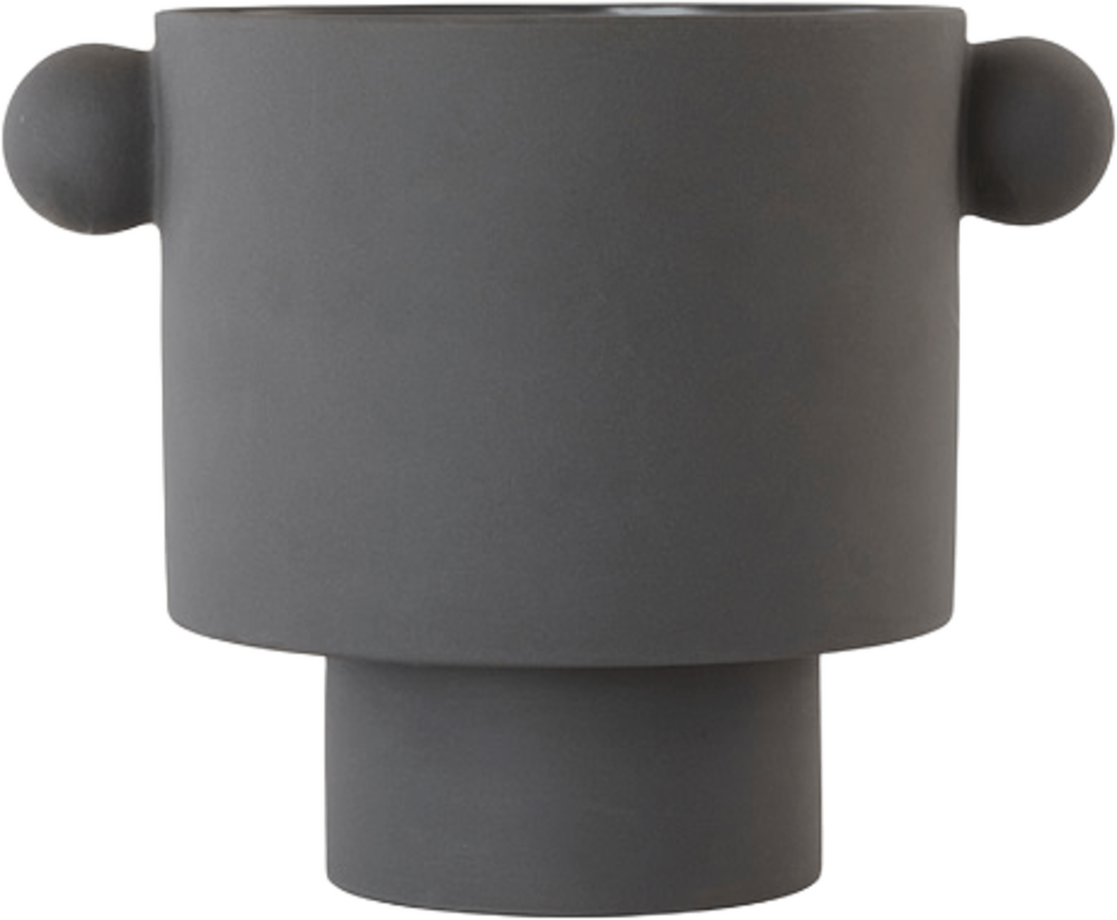 Inka Kana Pot, från OYOY Living, i färgen anthracite. Klicka för att öppna bilden i stort format