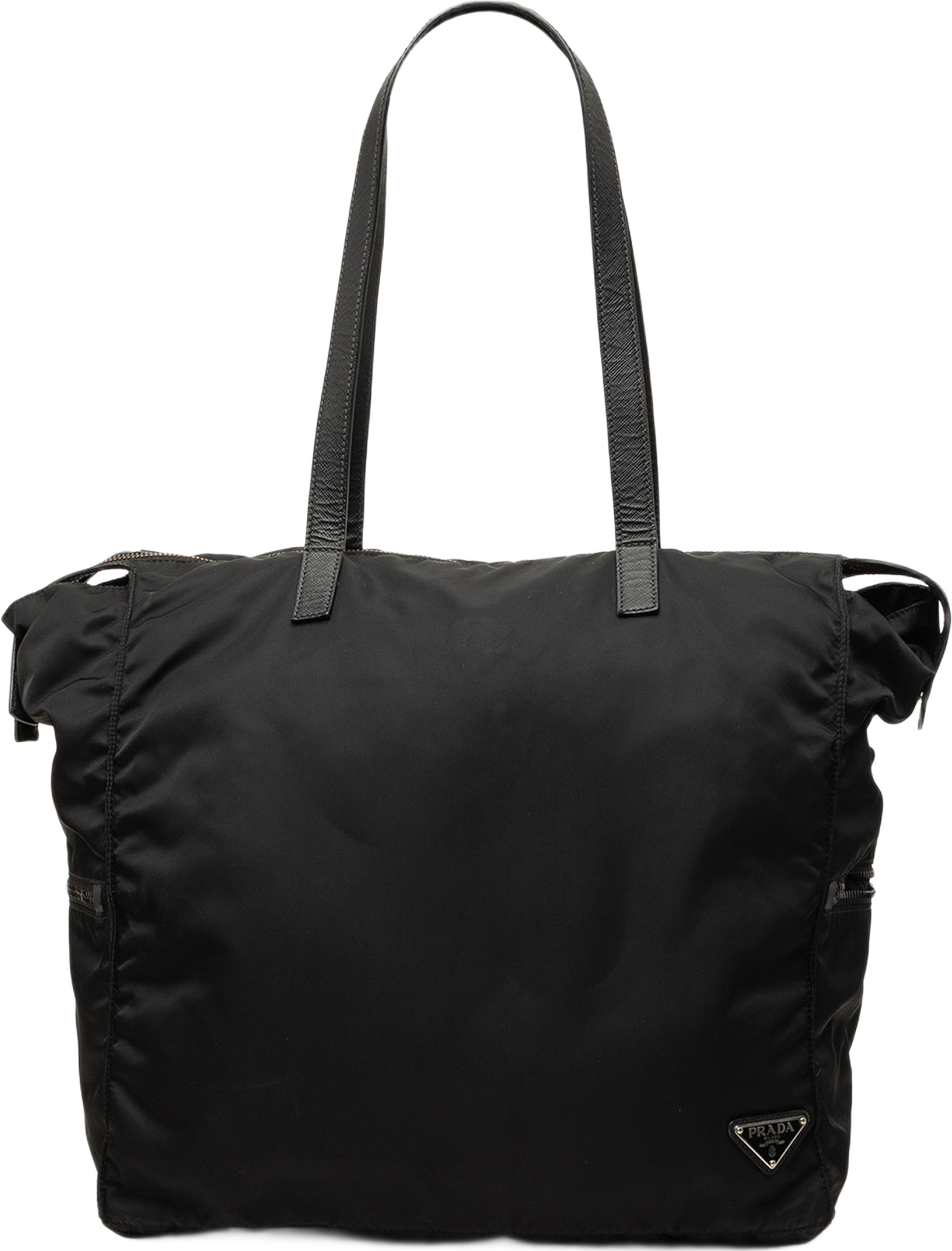 Prada Tessuto Tote, från Luxclusif, i färgen svart. Klicka för att öppna bilden i stort format