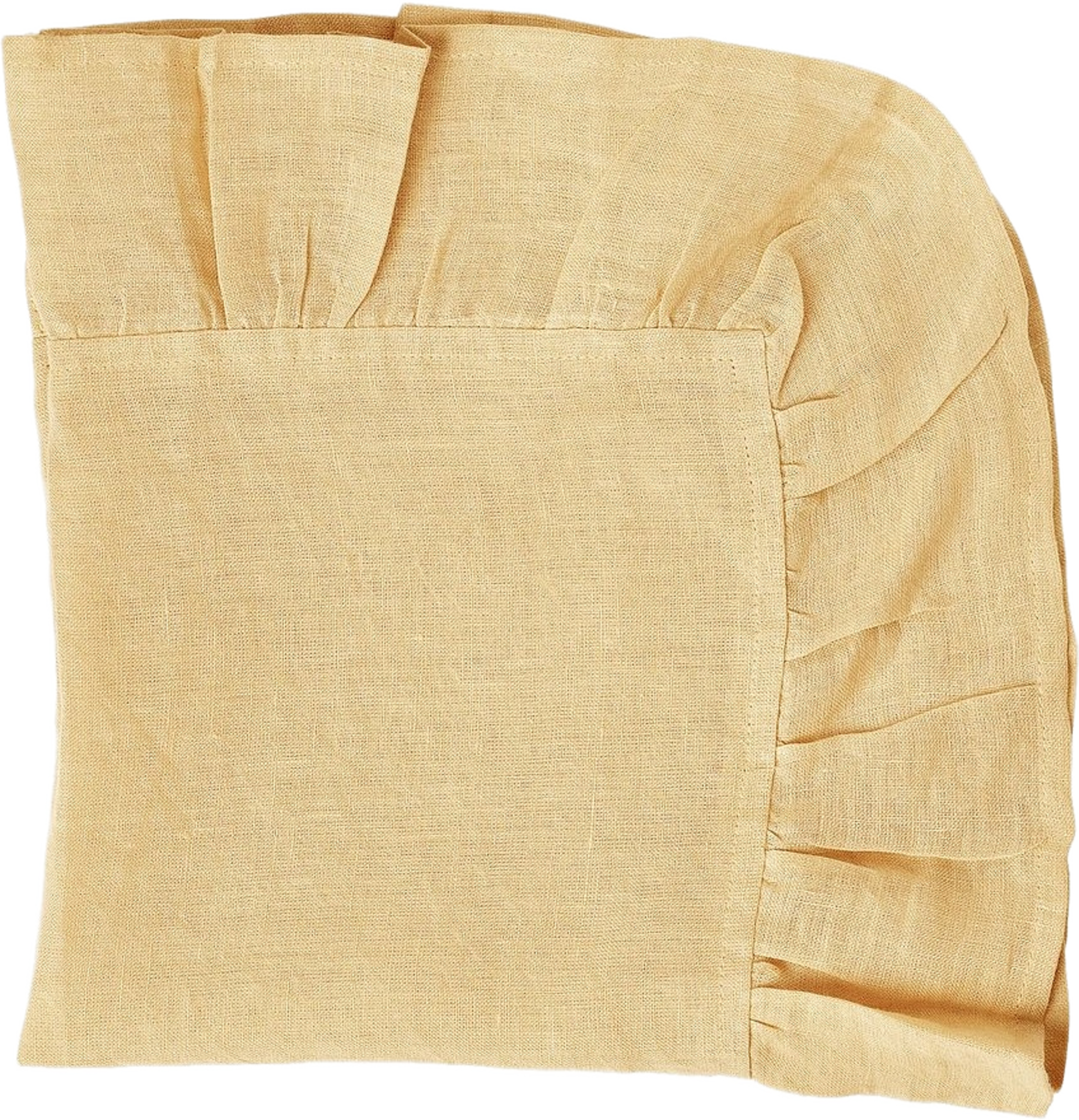 Bell Servett - 50x50 Cm, från Pick A Poppy, i färgen light yellow. Klicka för att öppna bilden i stort format