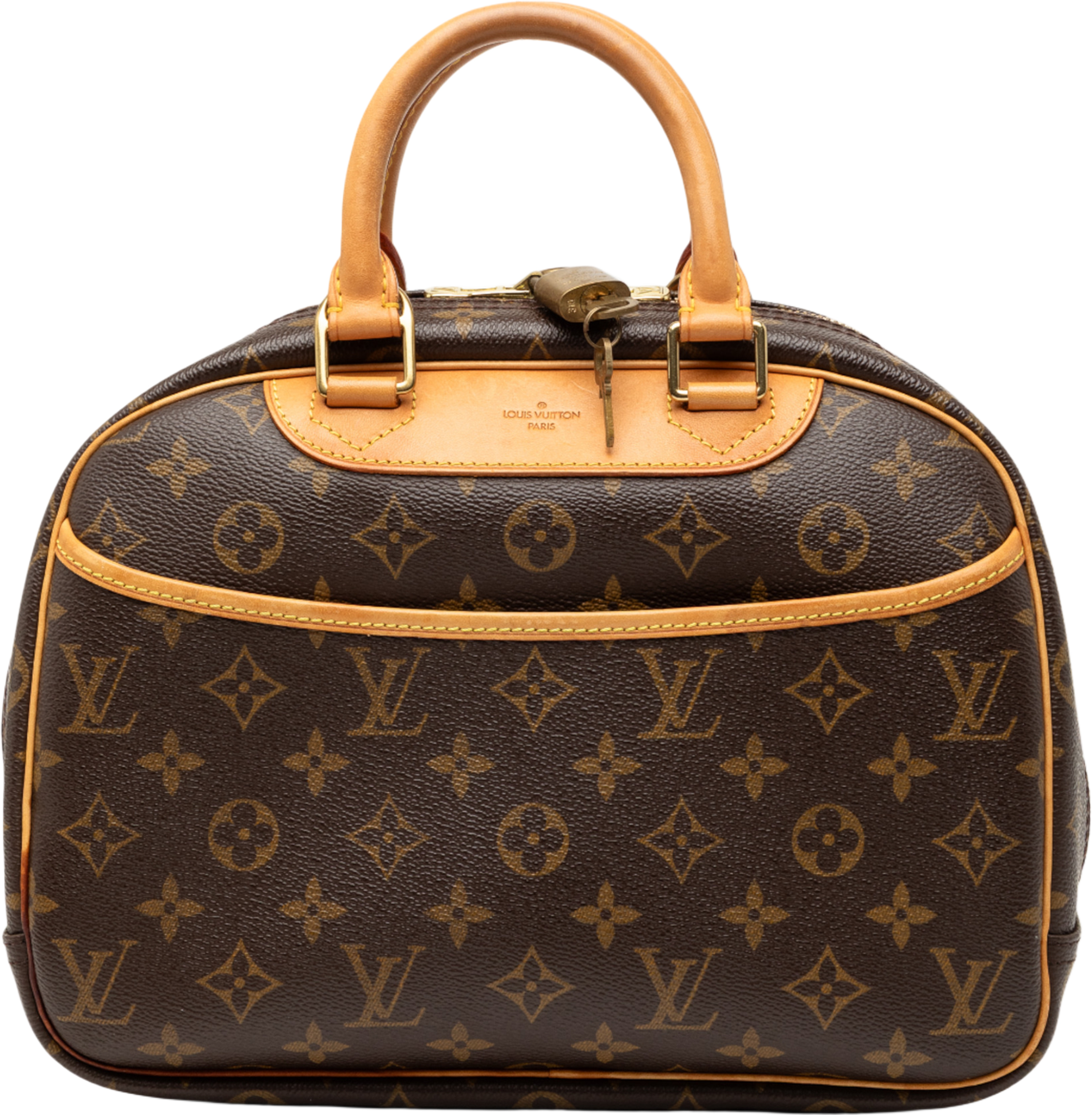 Louis Vuitton Monogram Trouville, från Luxclusif, i färgen brown. Klicka för att öppna bilden i stort format