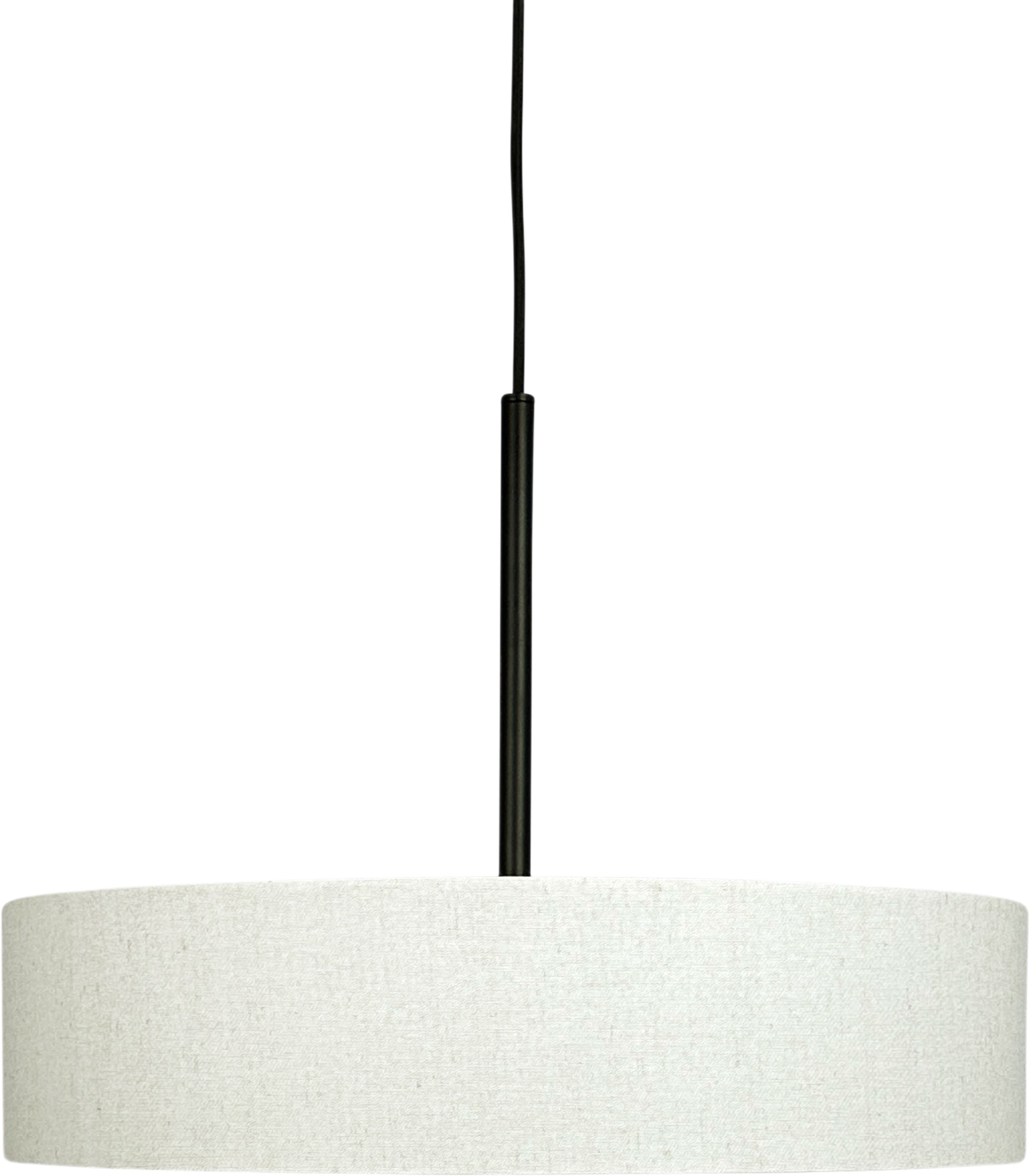 Calix H12 Pendant, från Dyberg Larsen, i färgen nature/ black. Klicka för att öppna bilden i stort format