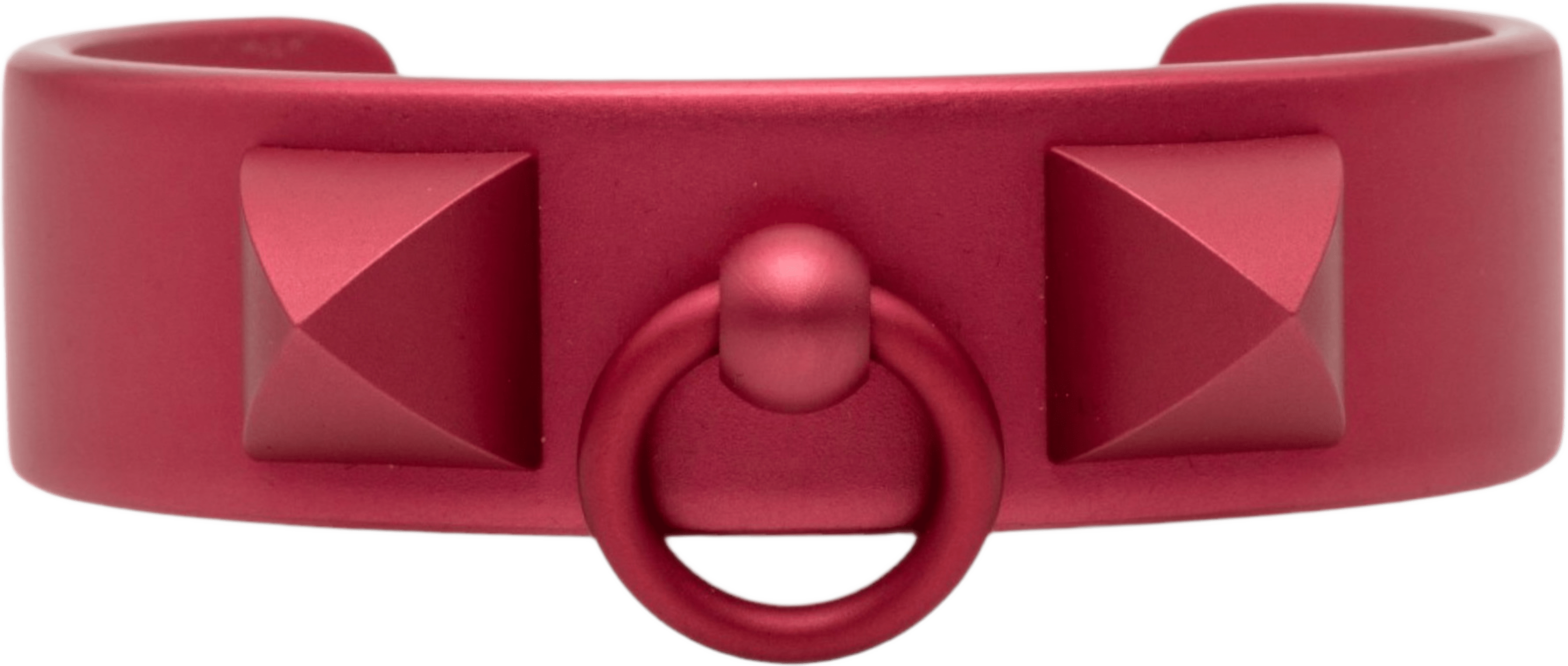 Hermès Aluminum Collier De Chien Medor Sunset Bracelet T2, från Luxclusif, i färgen rosa. Klicka för att öppna bilden i stort format