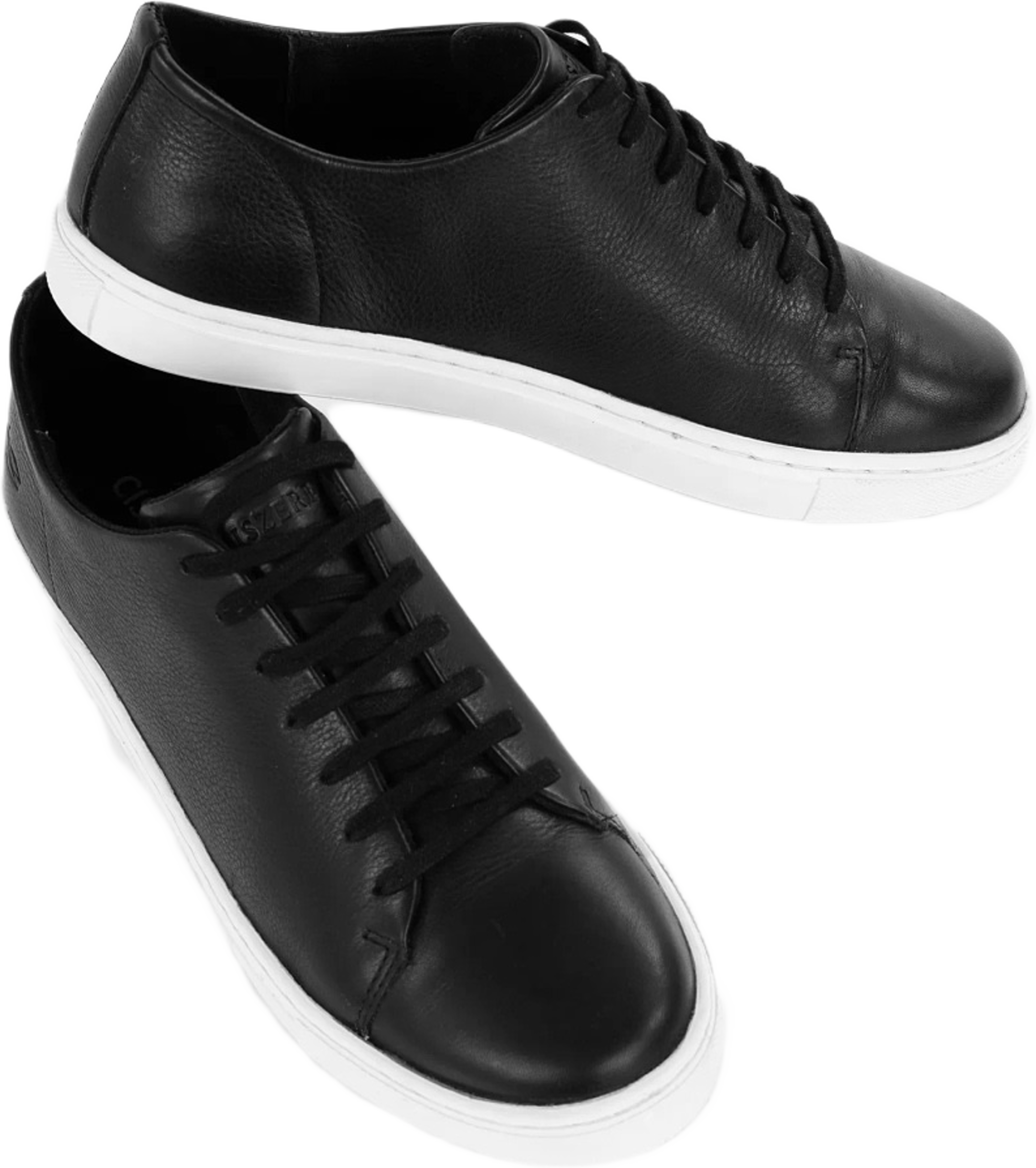 Dale Leather Sneaker - Black