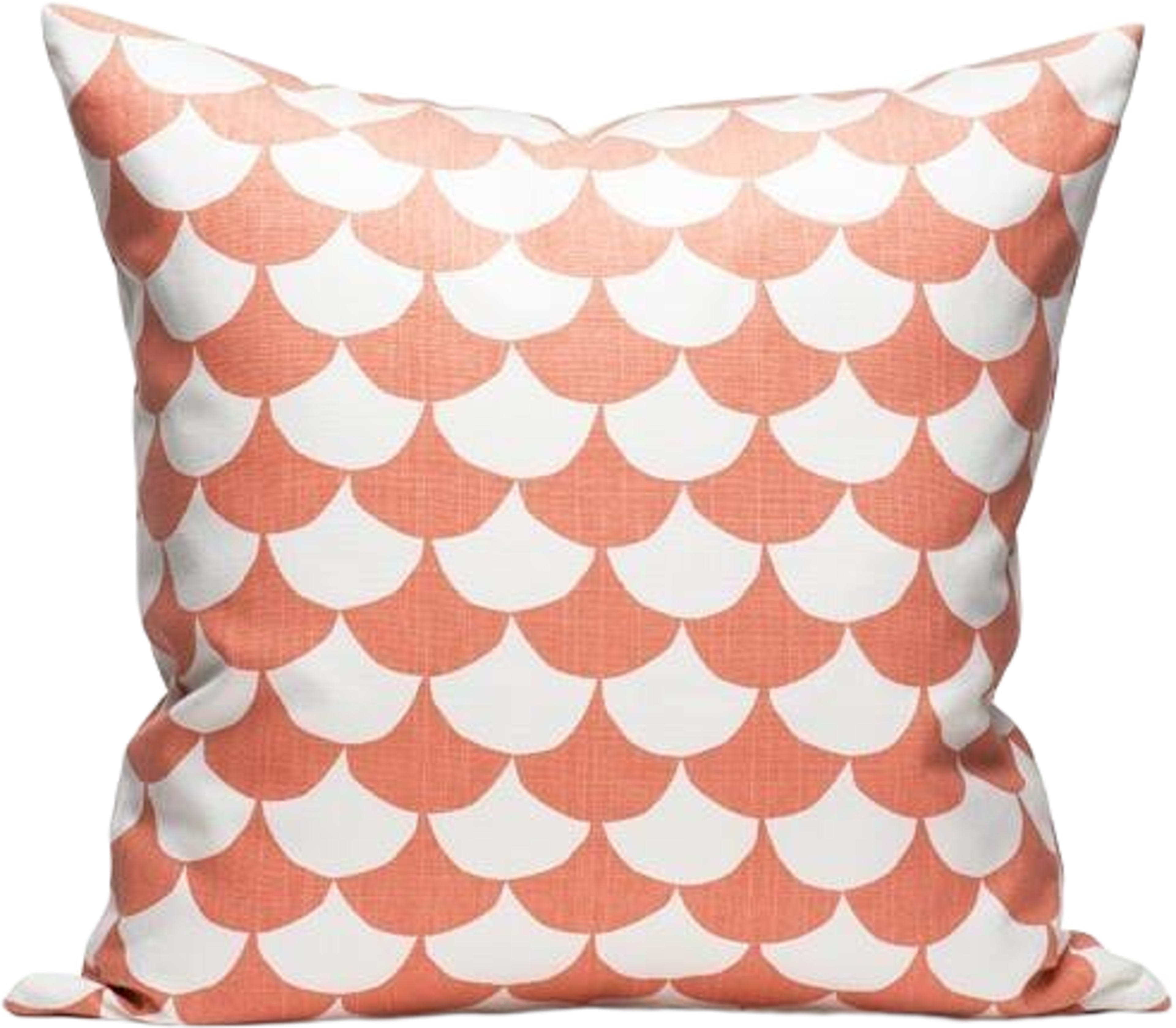 Kuddfodral Big Waves 50x50cm Korall