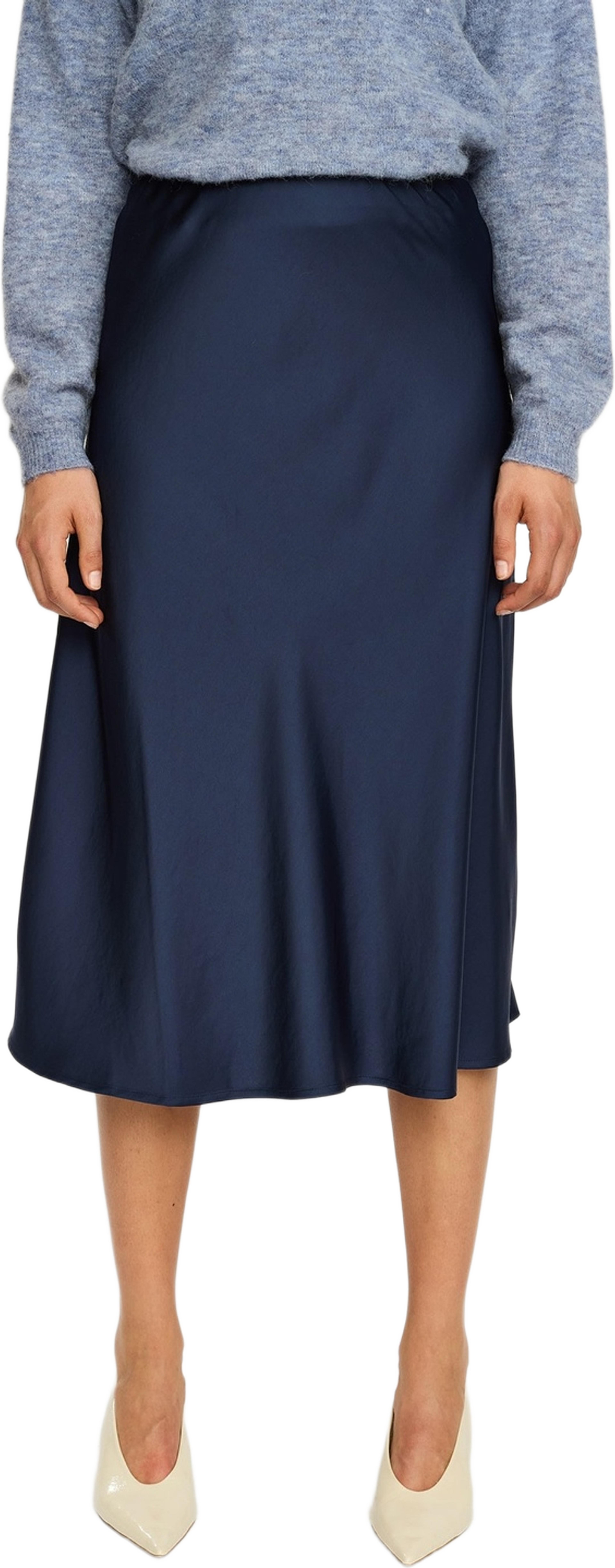 Srabia Midi Skirt - Overture, från Soft Rebels, i färgen overture. Klicka för att öppna bilden i stort format