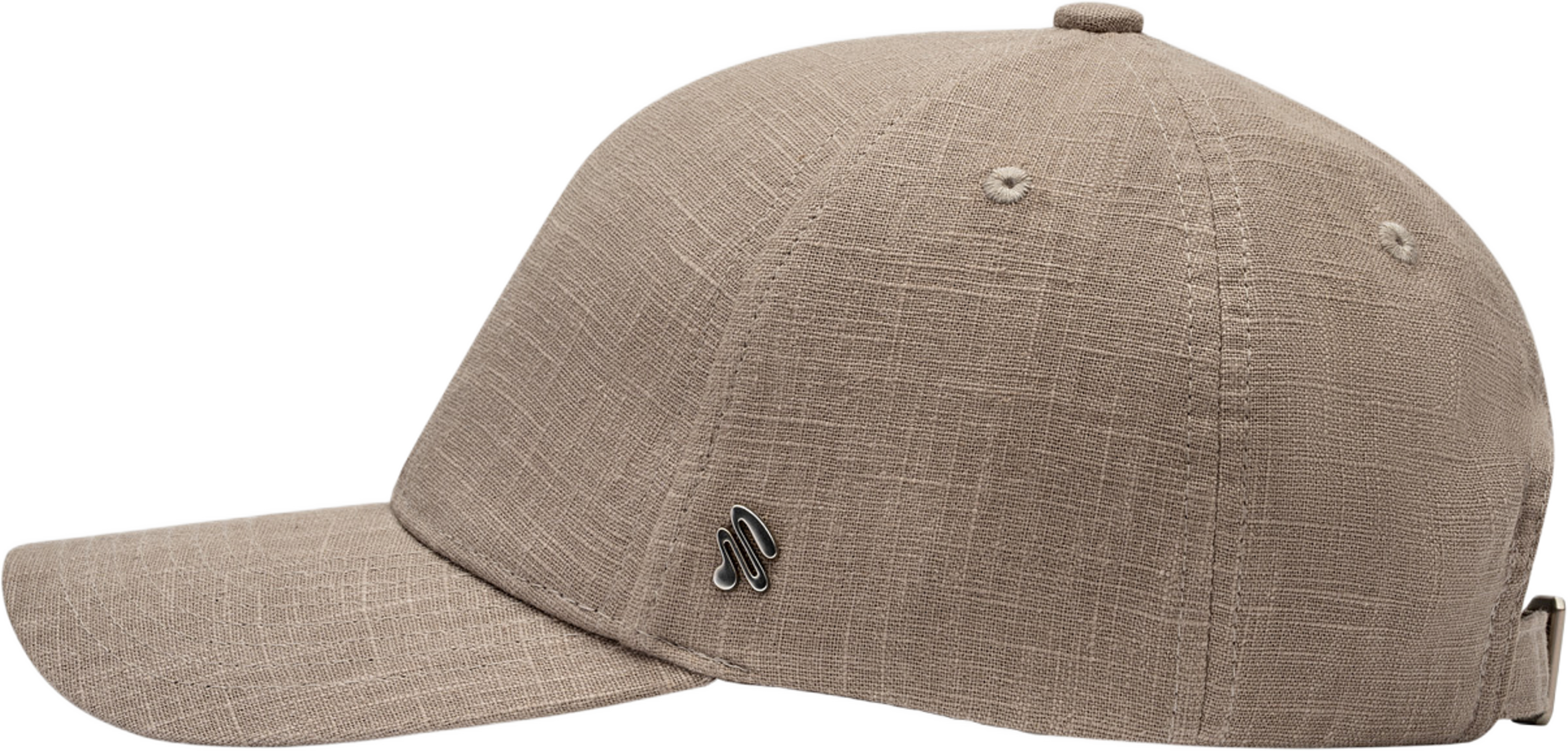 Baseball Cap 107 Linen, från Stiksen, i färgen ash. Klicka för att öppna bilden i stort format