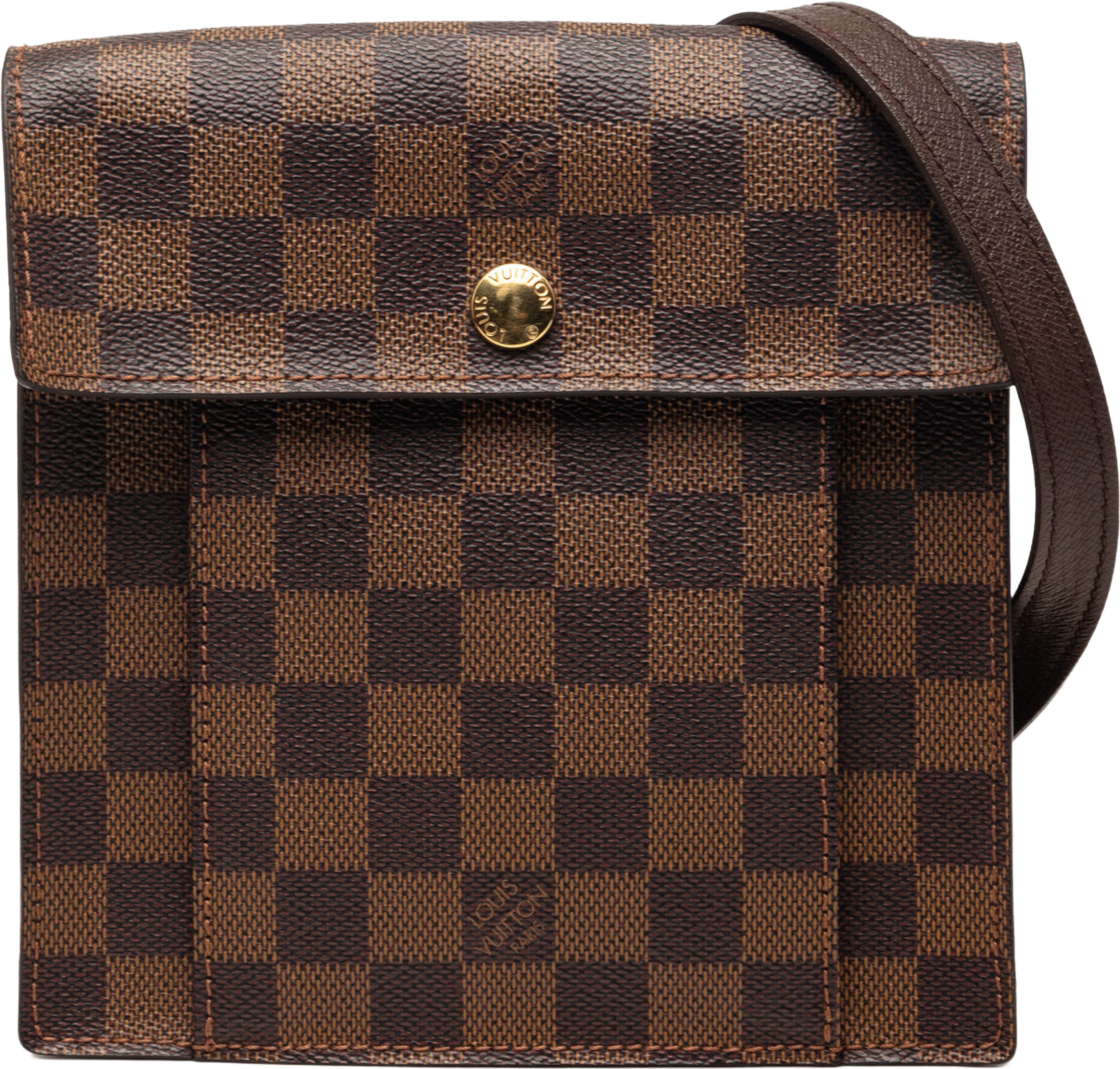 Louis Vuitton Damier Ebene Pimlico, från Luxclusif, i färgen brown. Klicka för att öppna bilden i stort format