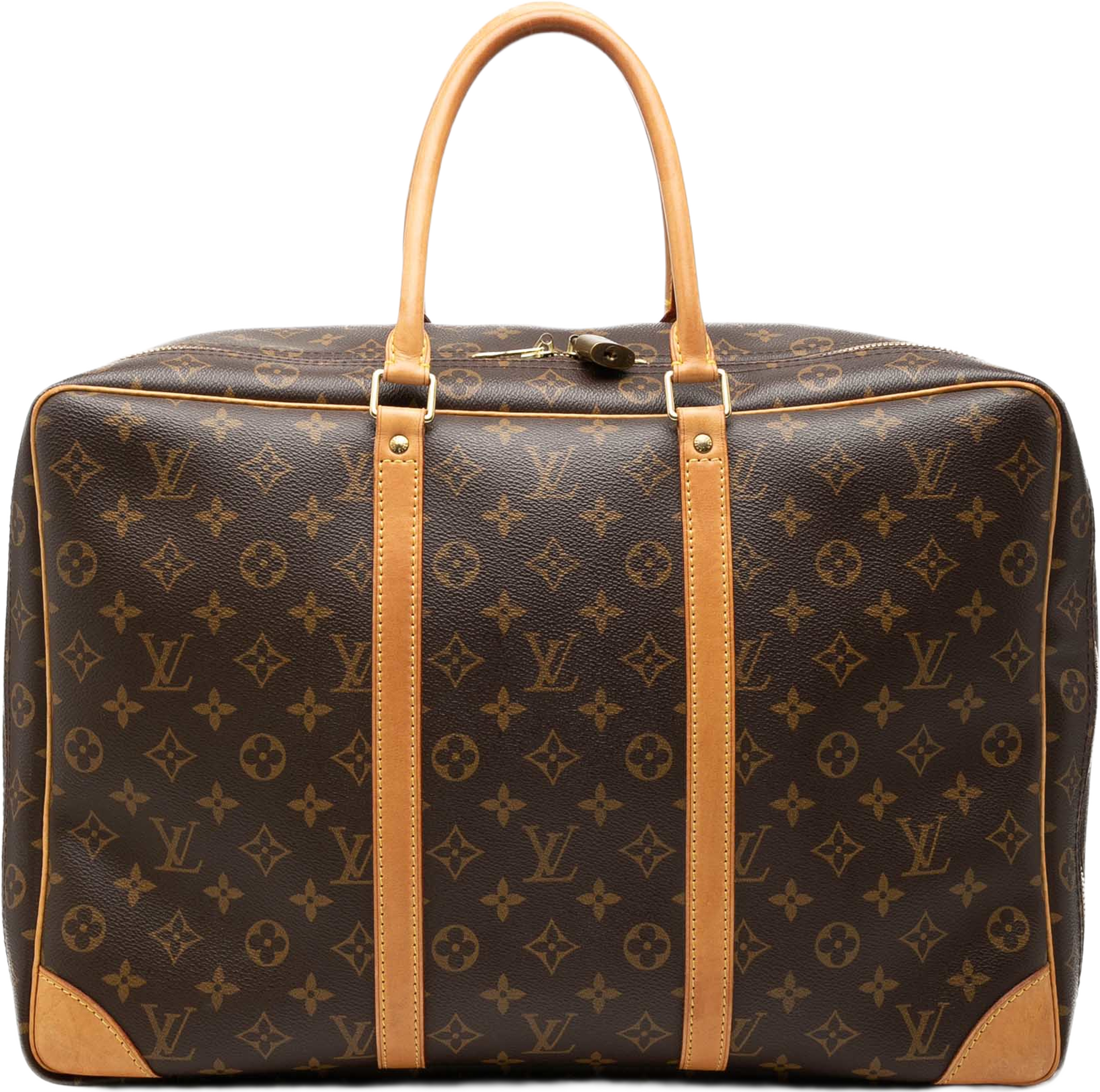Louis Vuitton Monogram Sirius 45, från Luxclusif, i färgen brun. Klicka för att öppna bilden i stort format