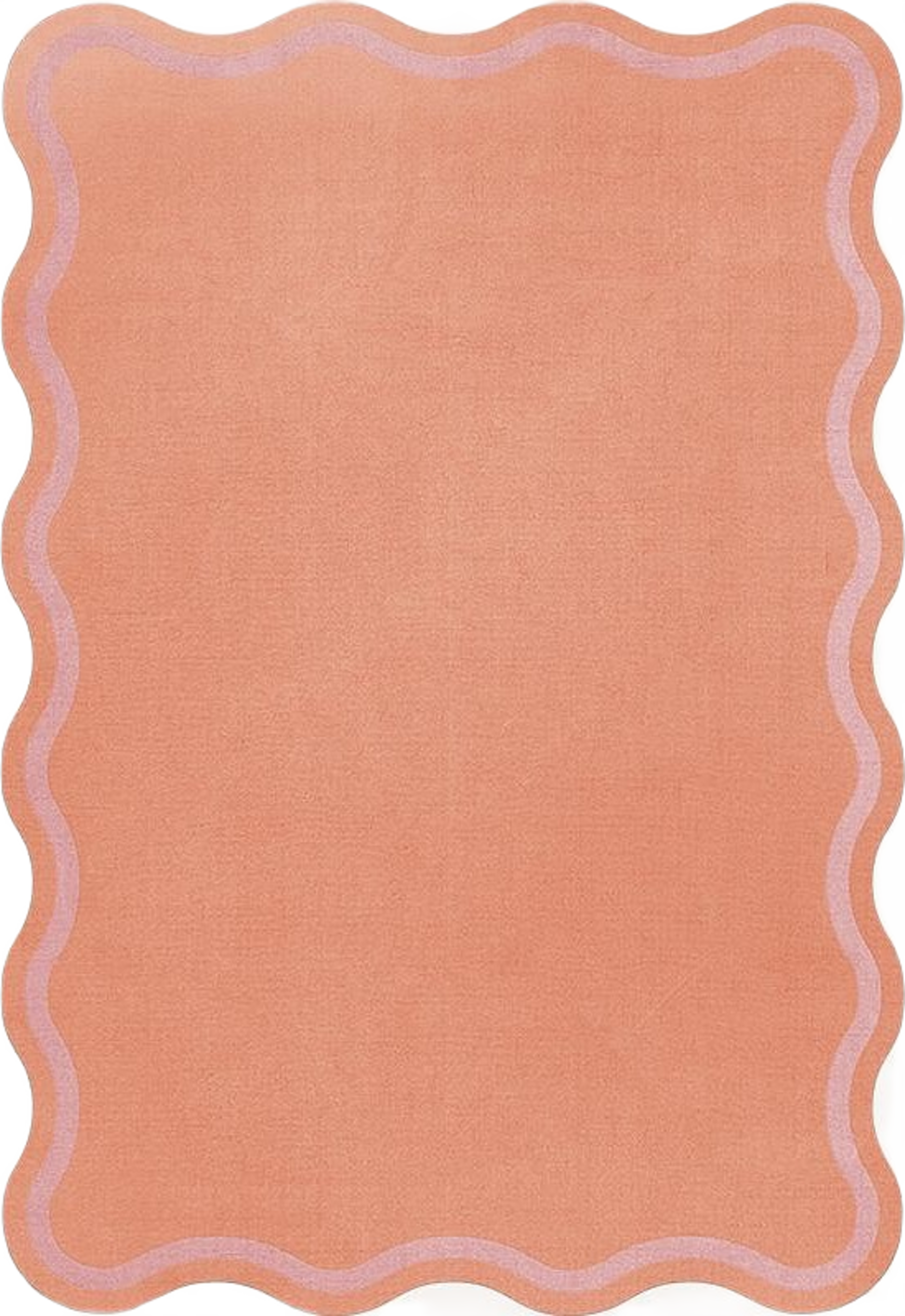 Scallop Ullmatta Watermelon Pink