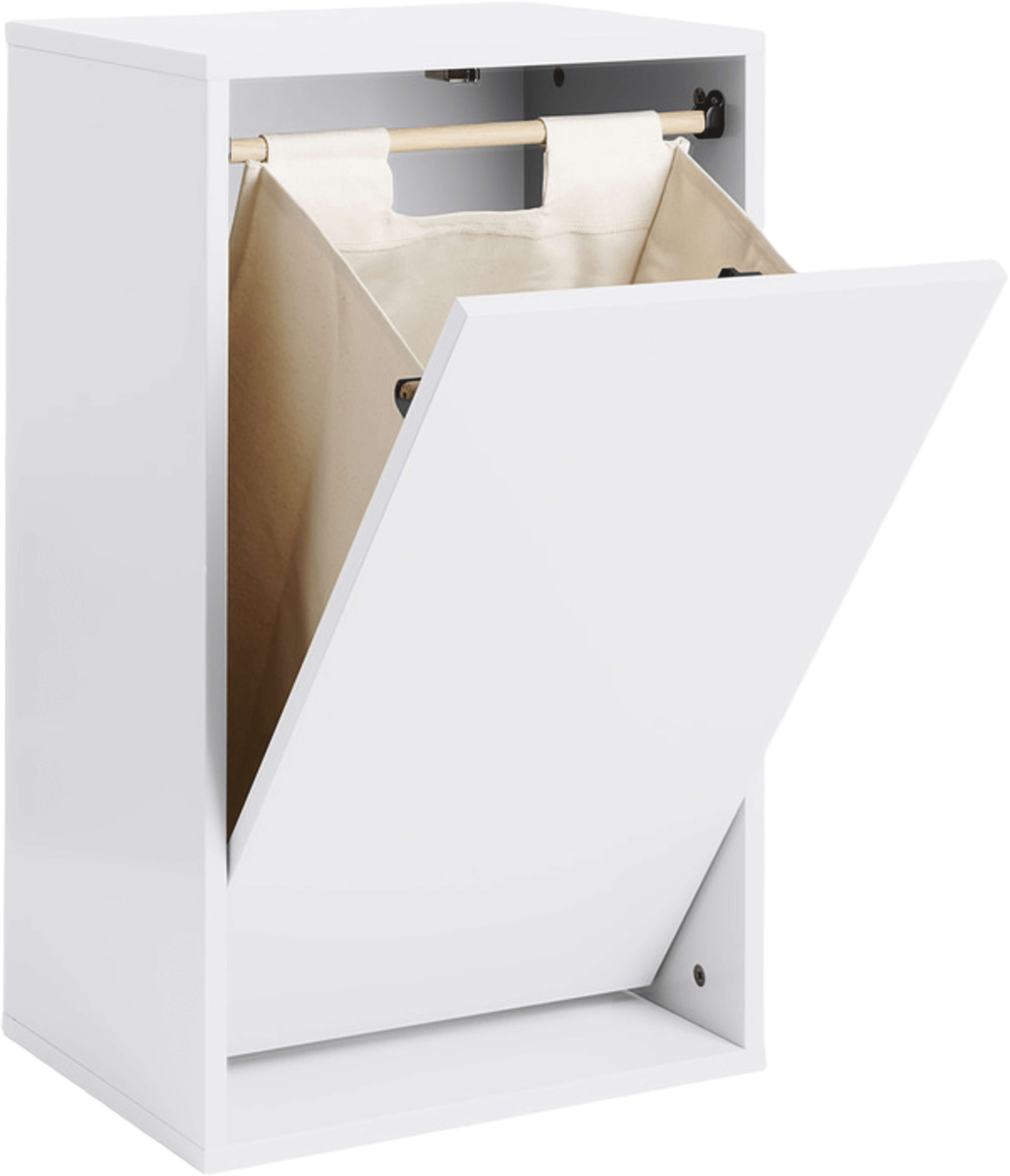 Laundry Box, från ReCollector, i färgen brilliant white. Klicka för att öppna bilden i stort format