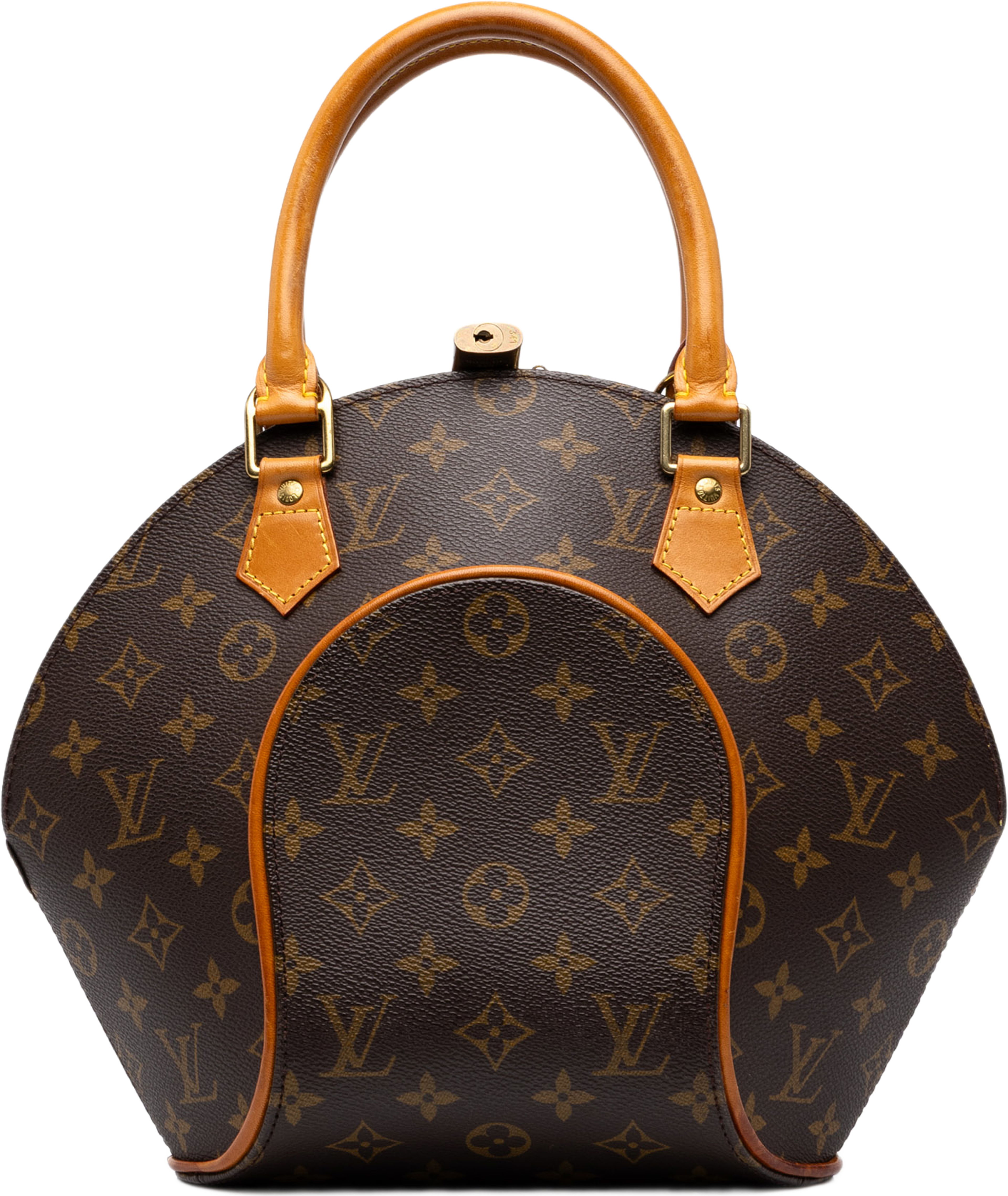 Louis Vuitton Monogram Ellipse Pm, från Luxclusif, i färgen brun. Klicka för att öppna bilden i stort format