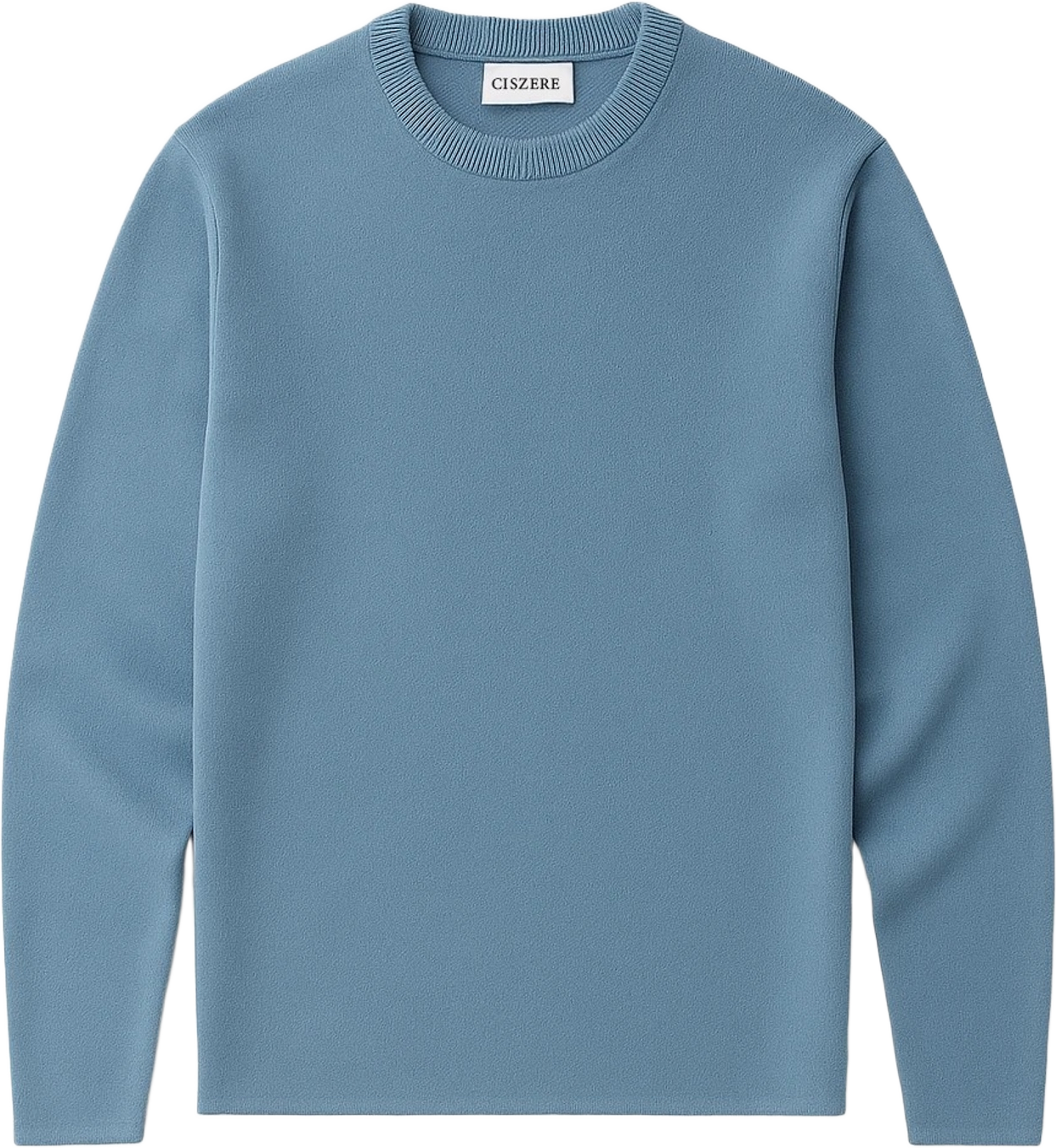 Clark Knitted Roundneck, från Ciszere, i färgen blue. Klicka för att öppna bilden i stort format