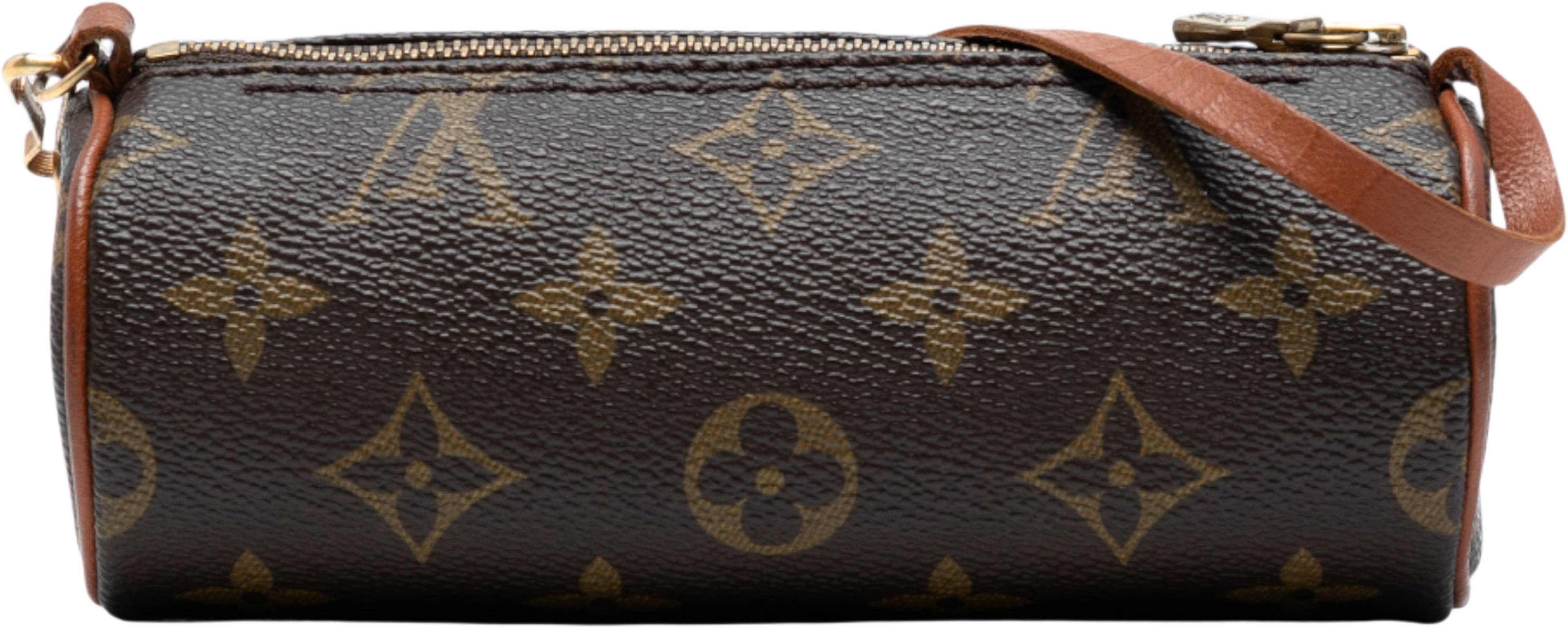 Louis Vuitton Monogram Papillon Pochette, från Luxclusif, i färgen brown. Klicka för att öppna bilden i stort format