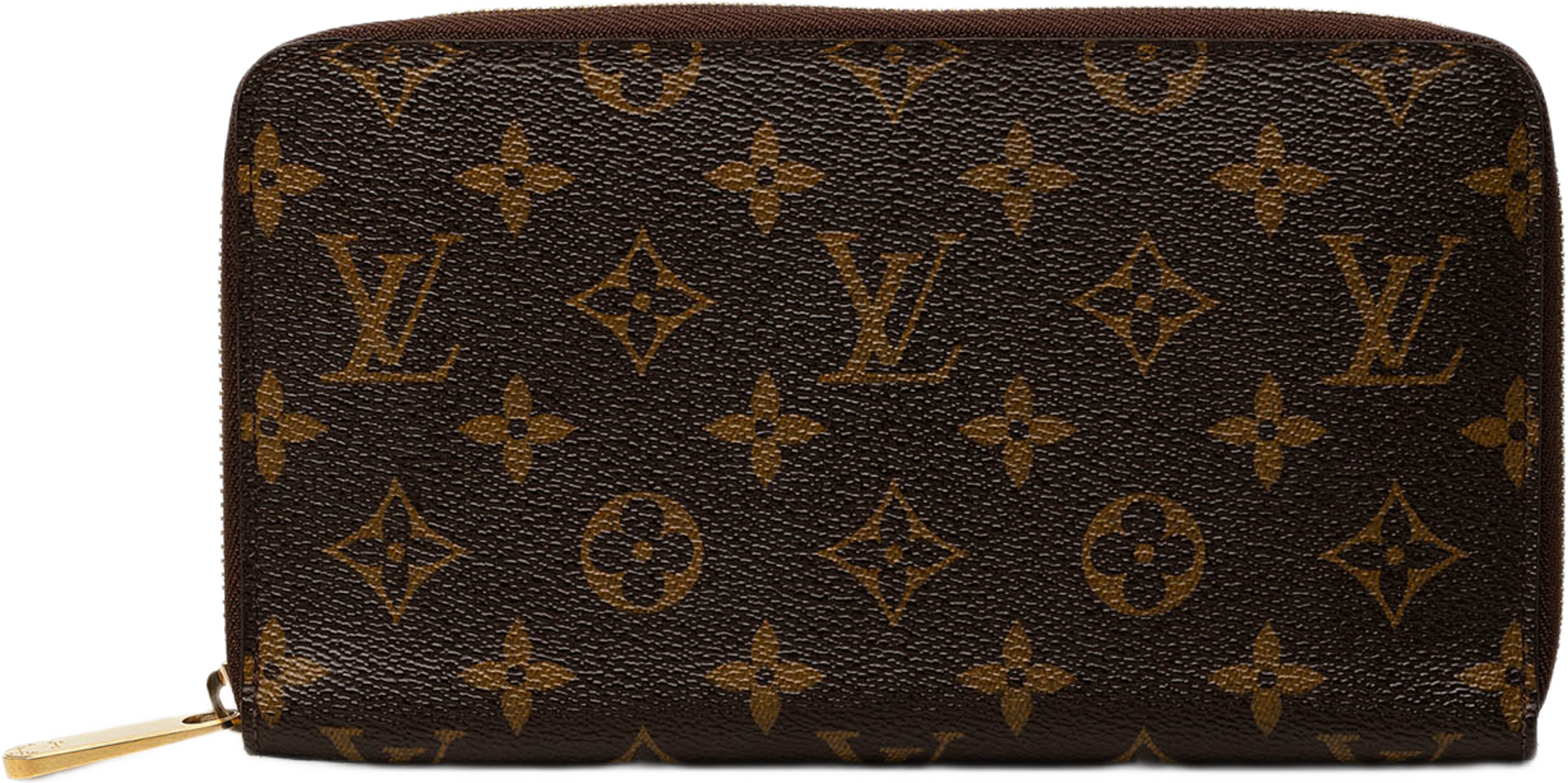 Louis Vuitton Monogram Zippy Organizer Wallet, från Luxclusif, i färgen brun. Klicka för att öppna bilden i stort format