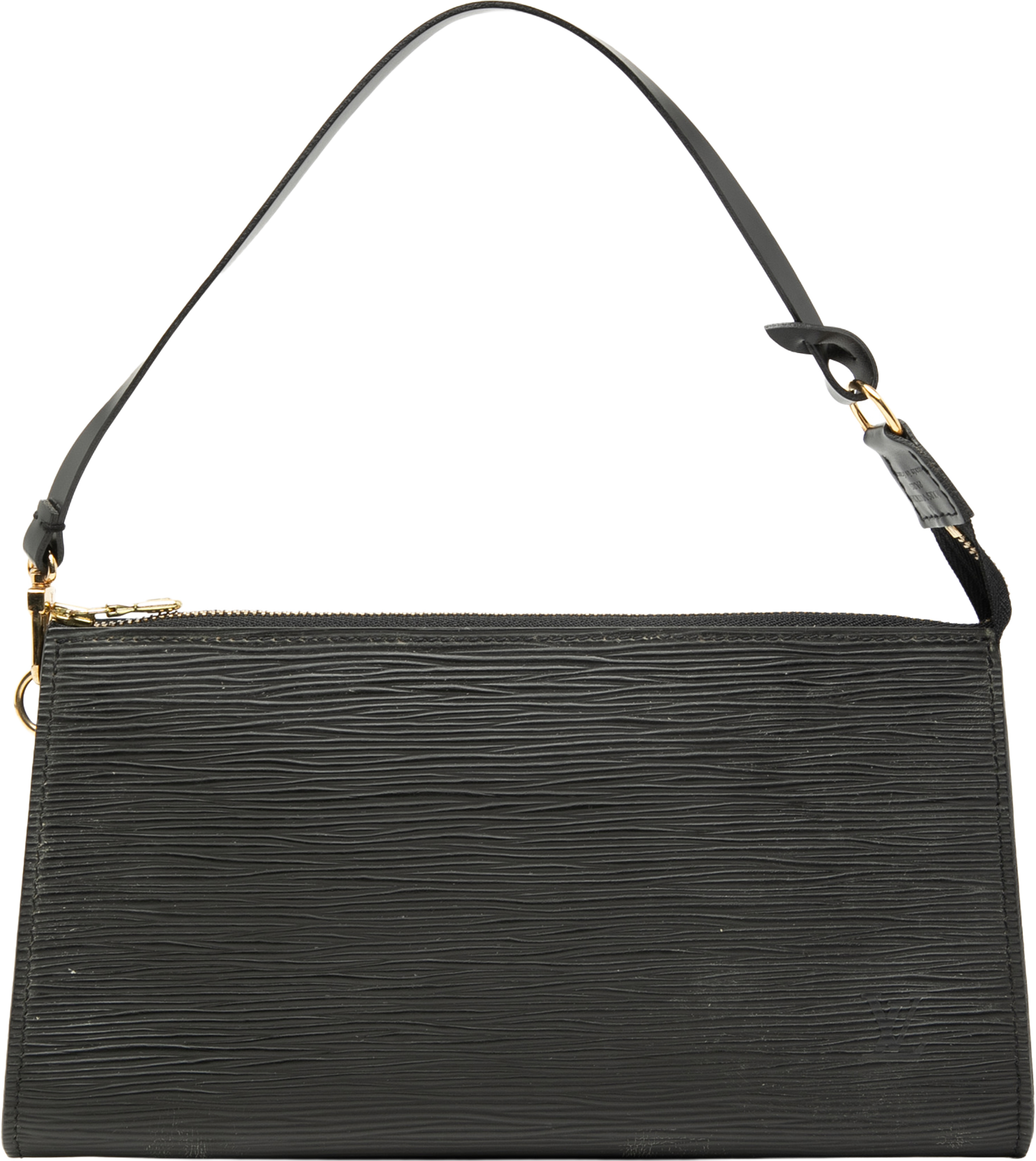 Louis Vuitton Epi Pochette Accessoires, från Luxclusif, i färgen black. Klicka för att öppna bilden i stort format