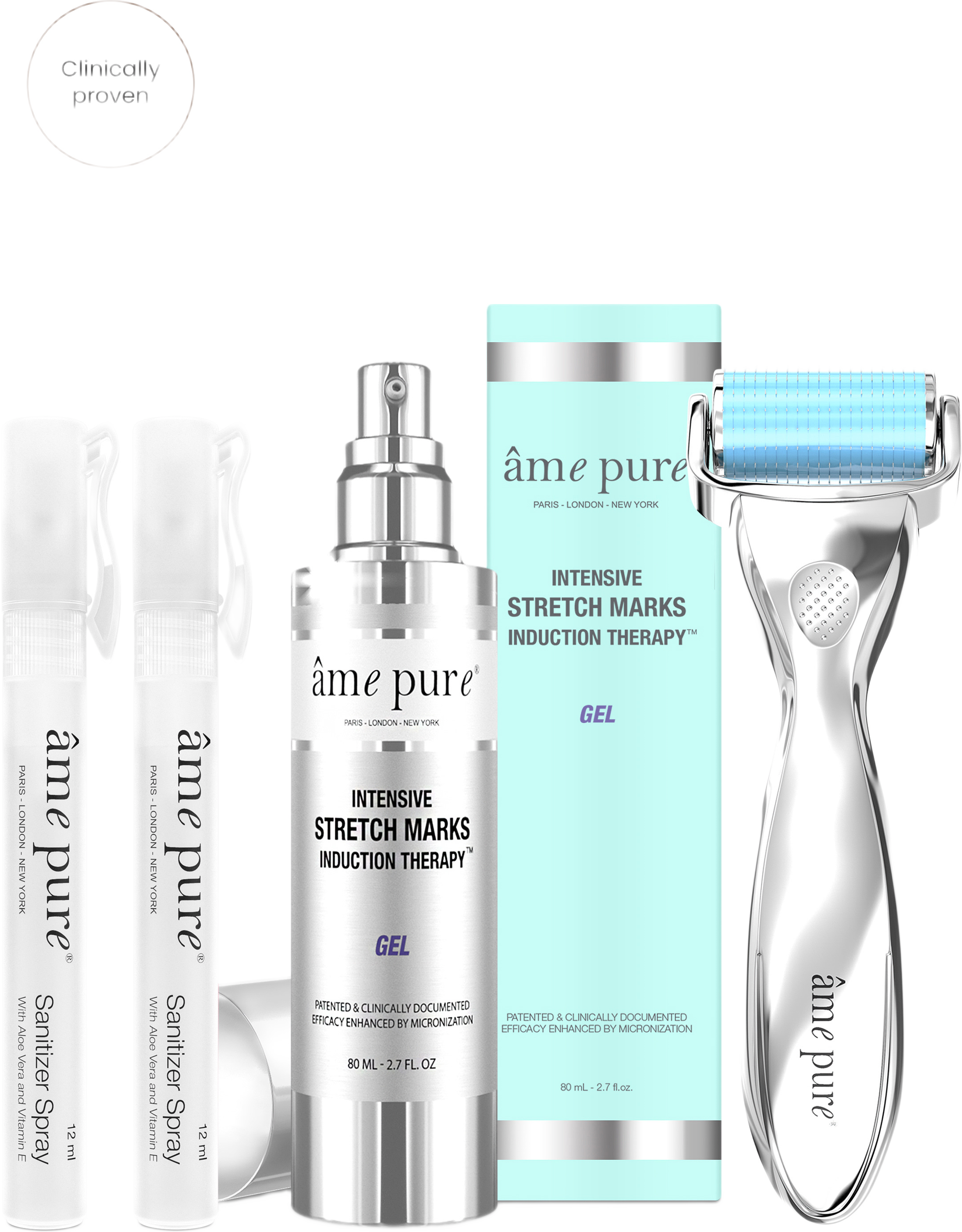 Âme Pure® Body Basic Stretch Marks Kit, från Âme Pure, i färgen white. Klicka för att öppna bilden i stort format
