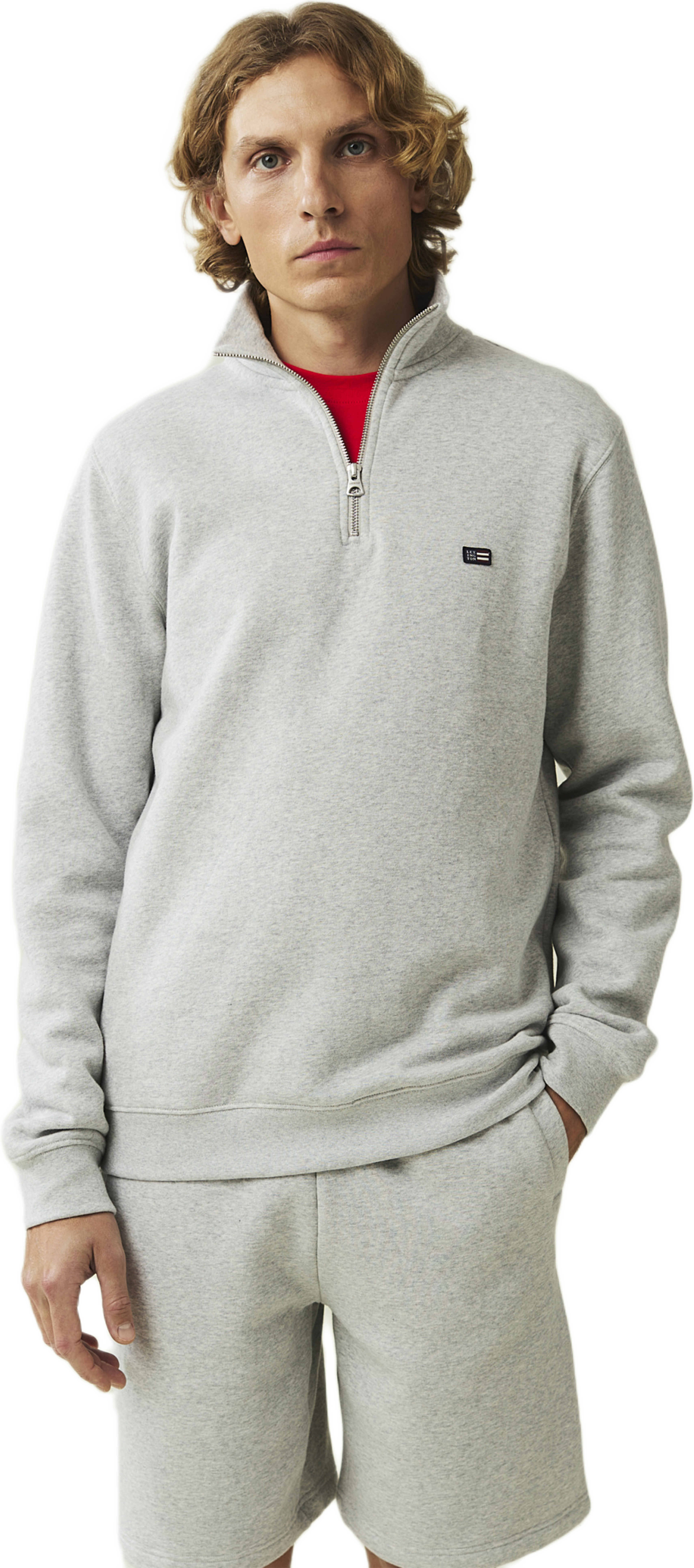 Terrance Organic Cotton Half-zip Sweatshirt