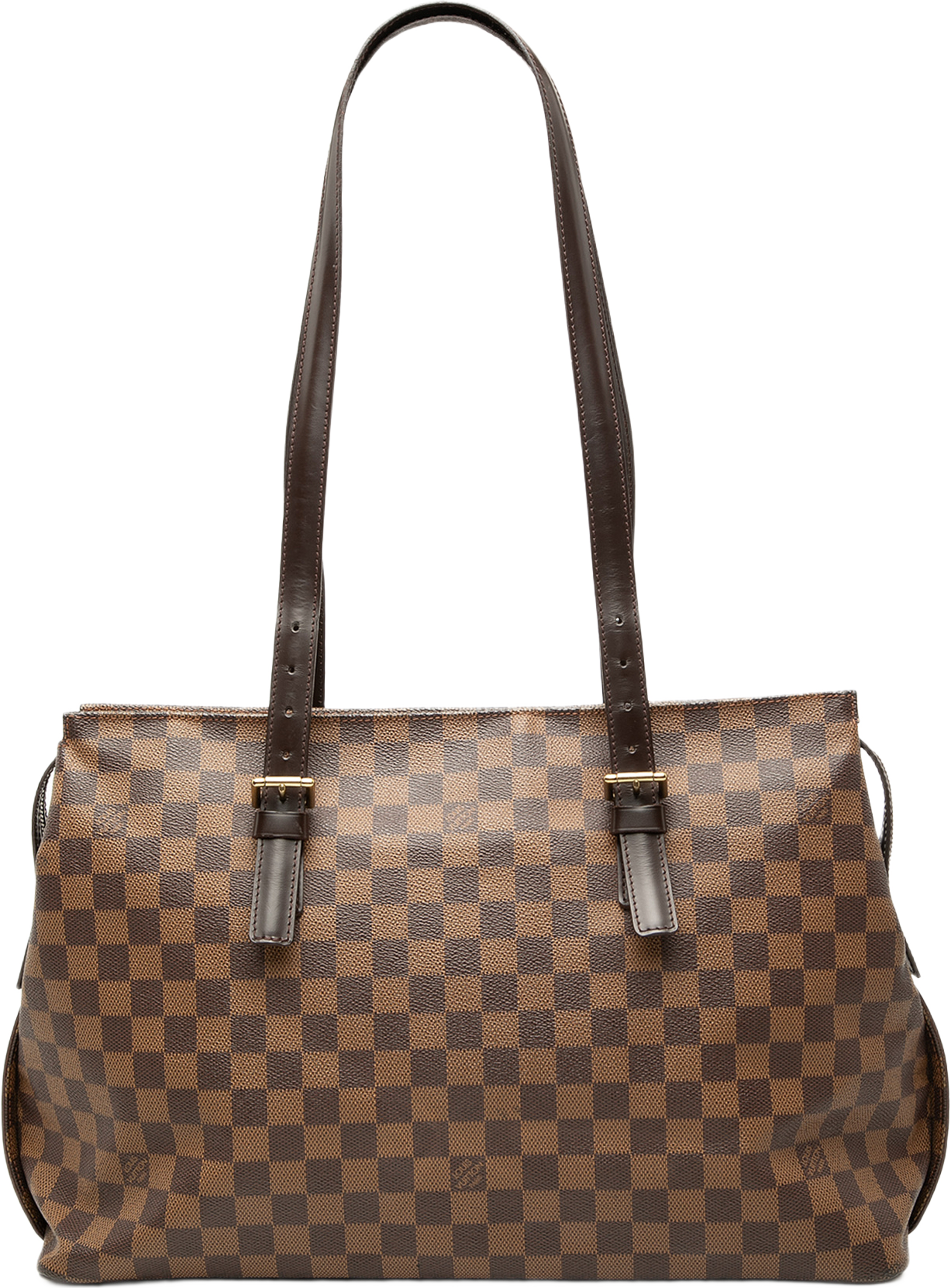 Louis Vuitton Damier Ebene Chelsea, från Luxclusif, i färgen brun. Klicka för att öppna bilden i stort format