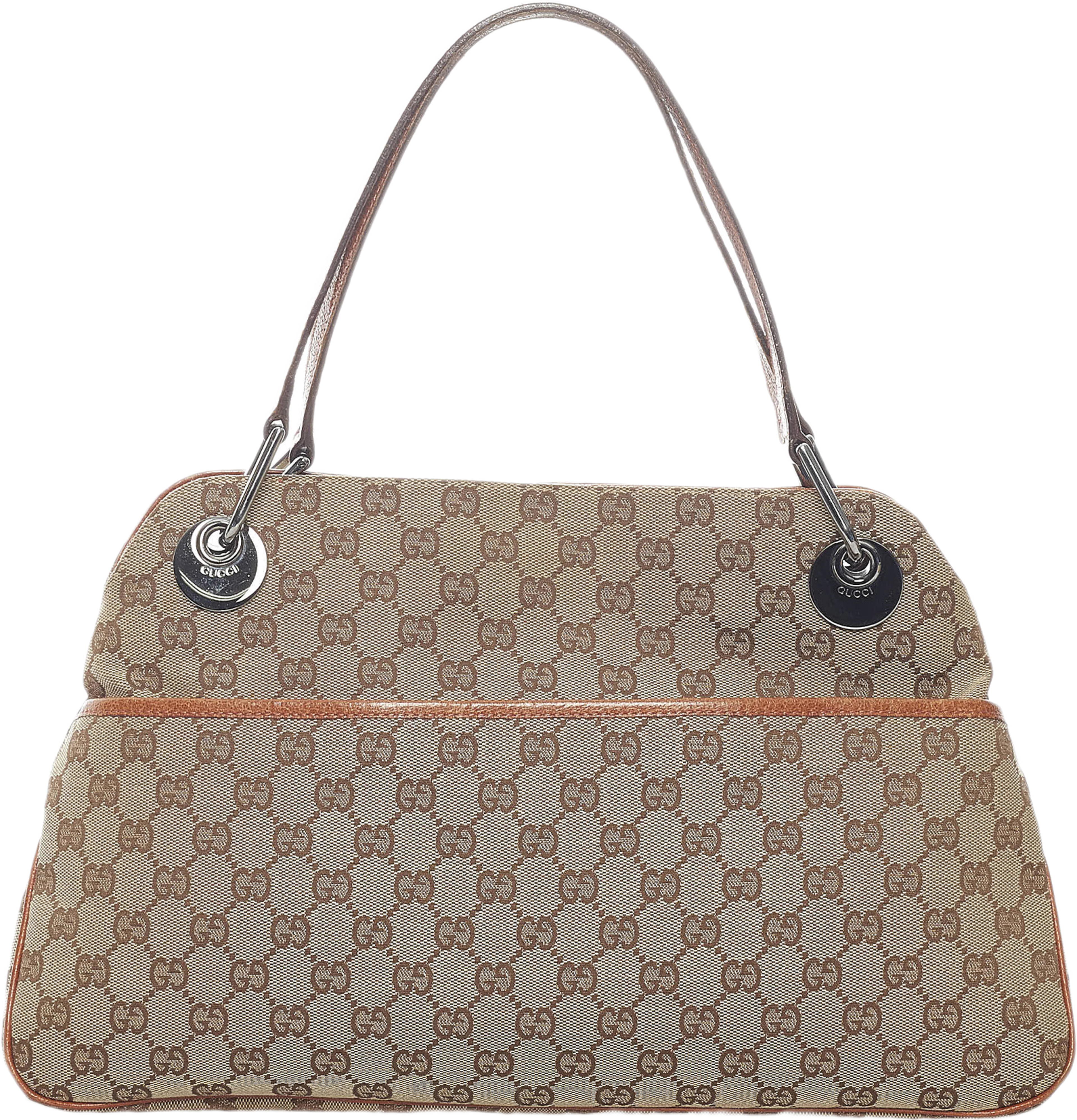Gucci Gg Canvas Eclipse Shoulder Bag
