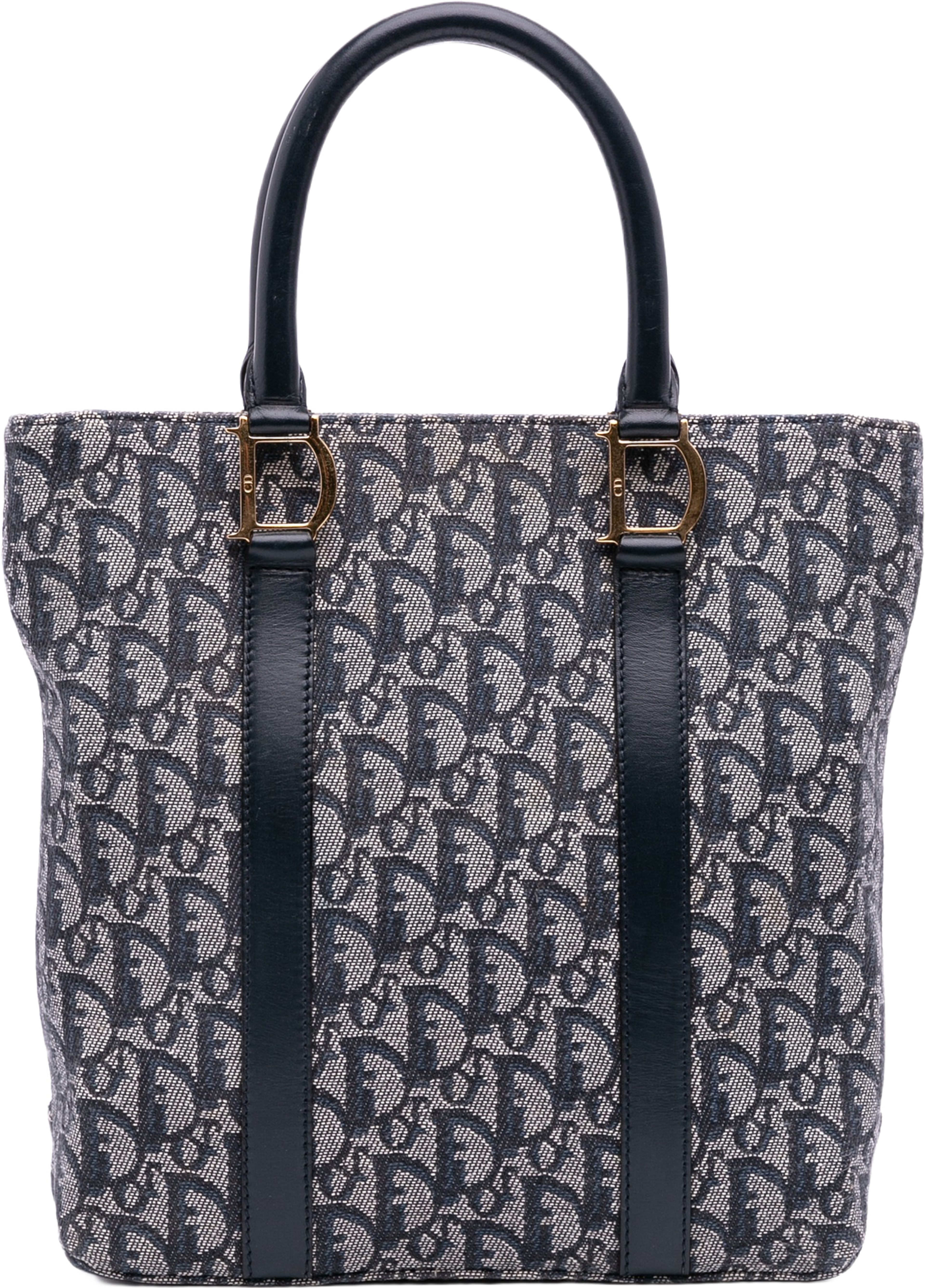 Dior Diorissimo Trotter Canvas Tote, från Luxclusif, i färgen blue. Klicka för att öppna bilden i stort format