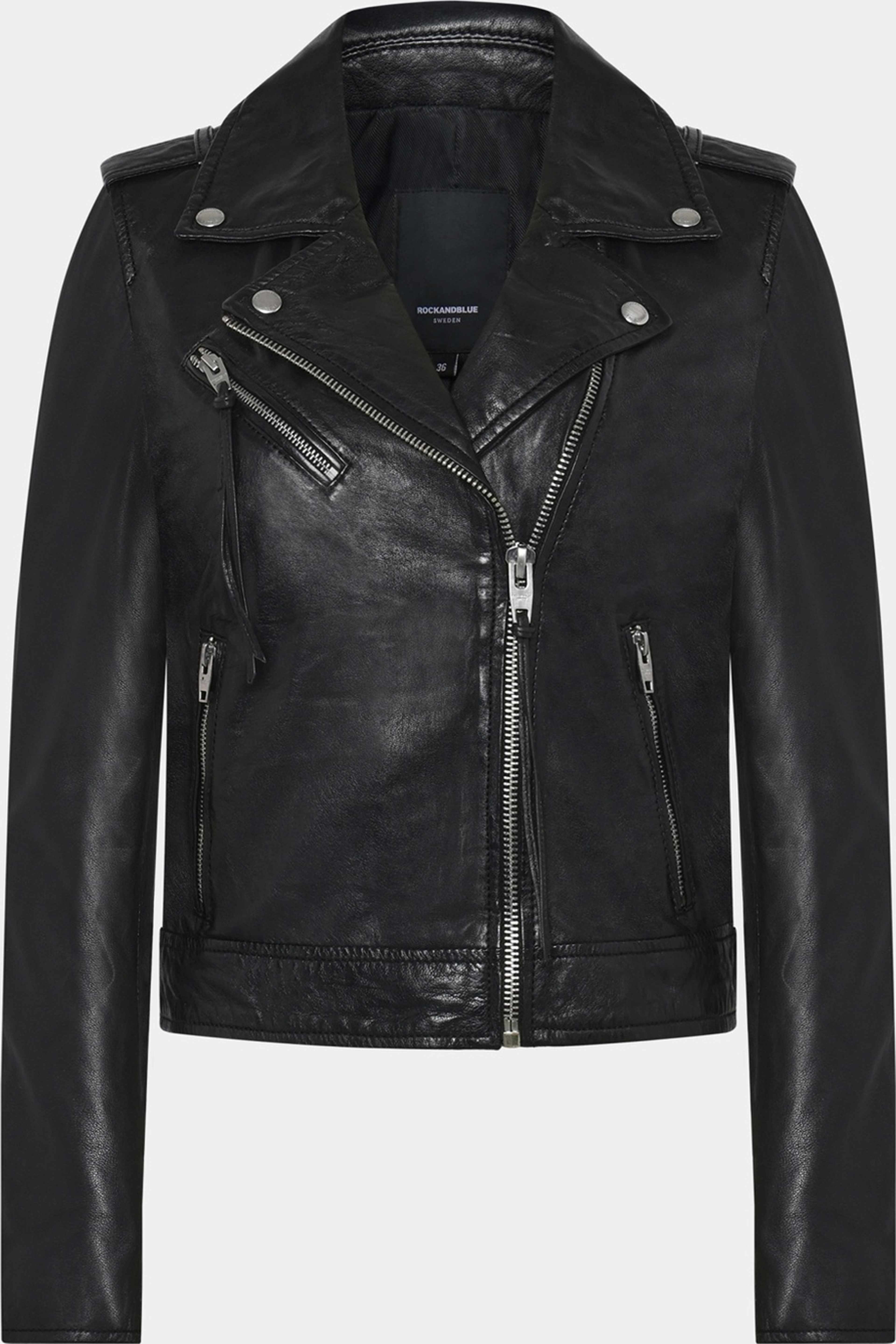 Nicole Jacket, från ROCKANDBLUE, i färgen black. Klicka för att öppna bilden i stort format