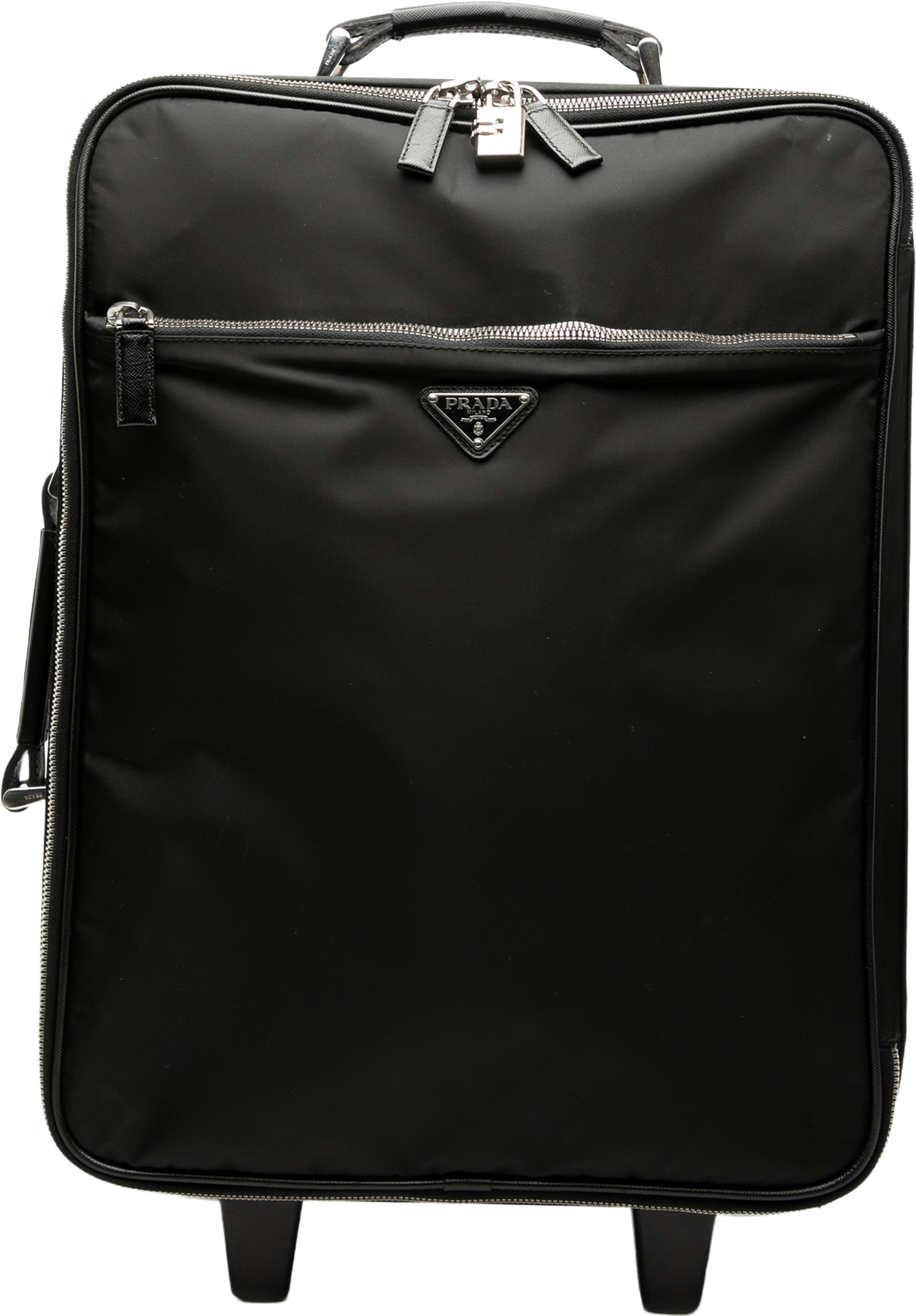 Prada Tessuto Travel Bag, från Luxclusif, i färgen black. Klicka för att öppna bilden i stort format