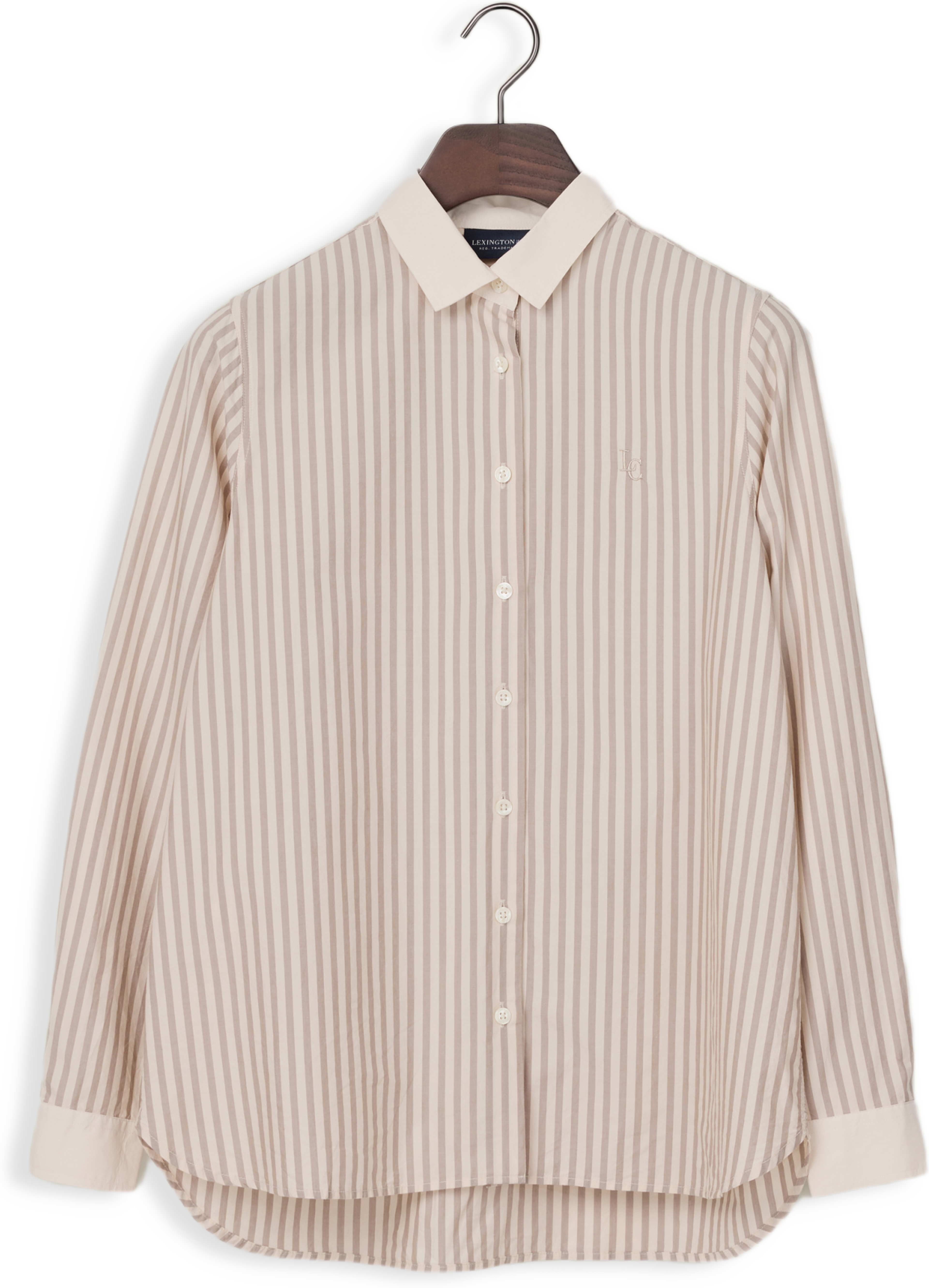 Sanna Lyocell Blend Striped Shirt