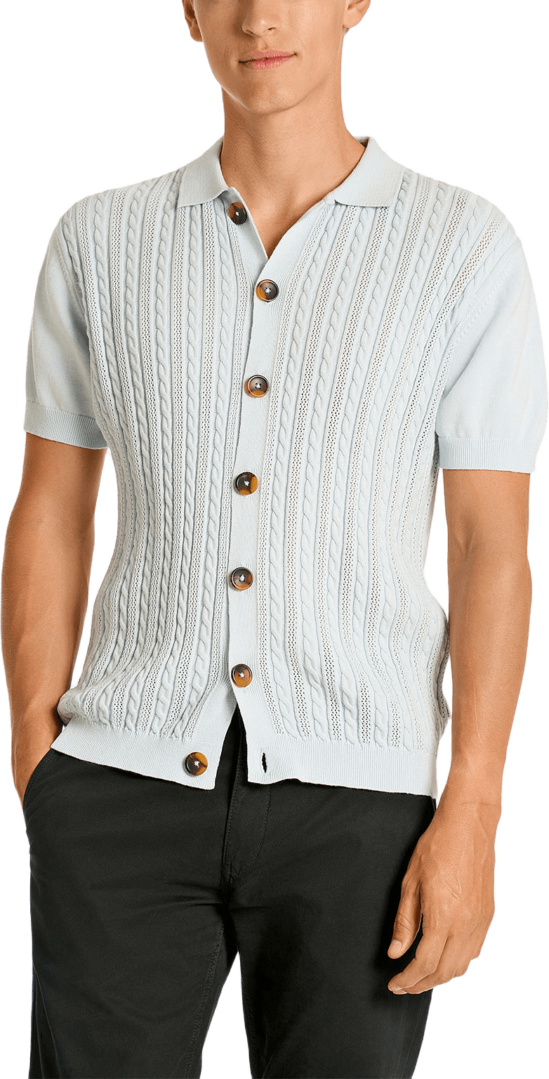 Knitted Cable Cardigan