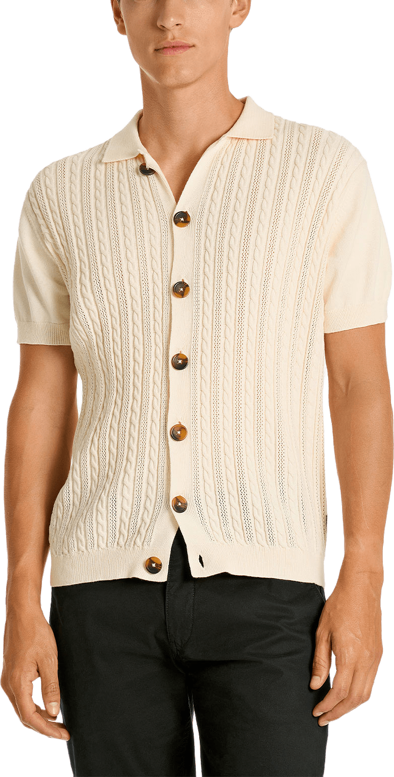 Knitted Cable Cardigan