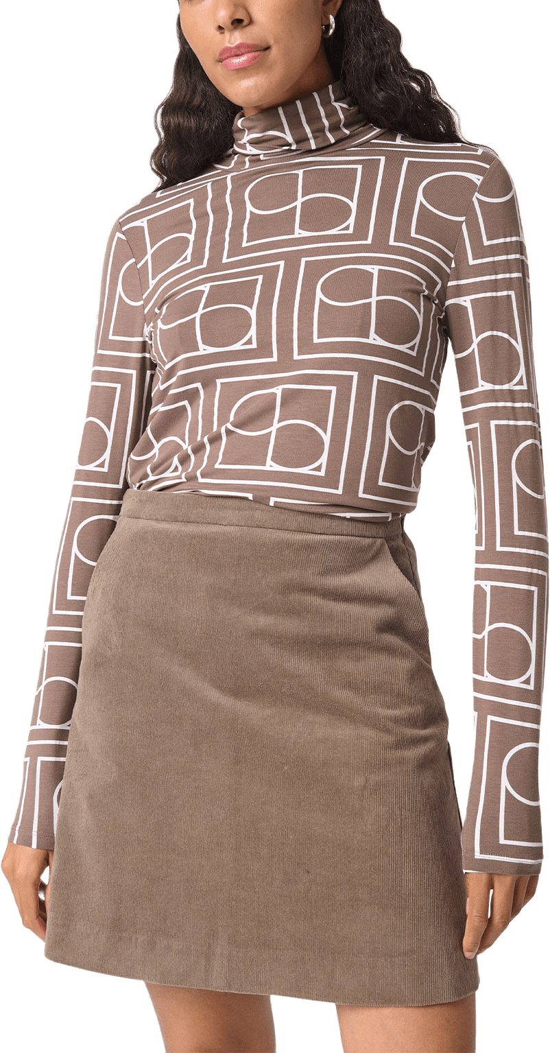 SLHanadi Printed Rollneck