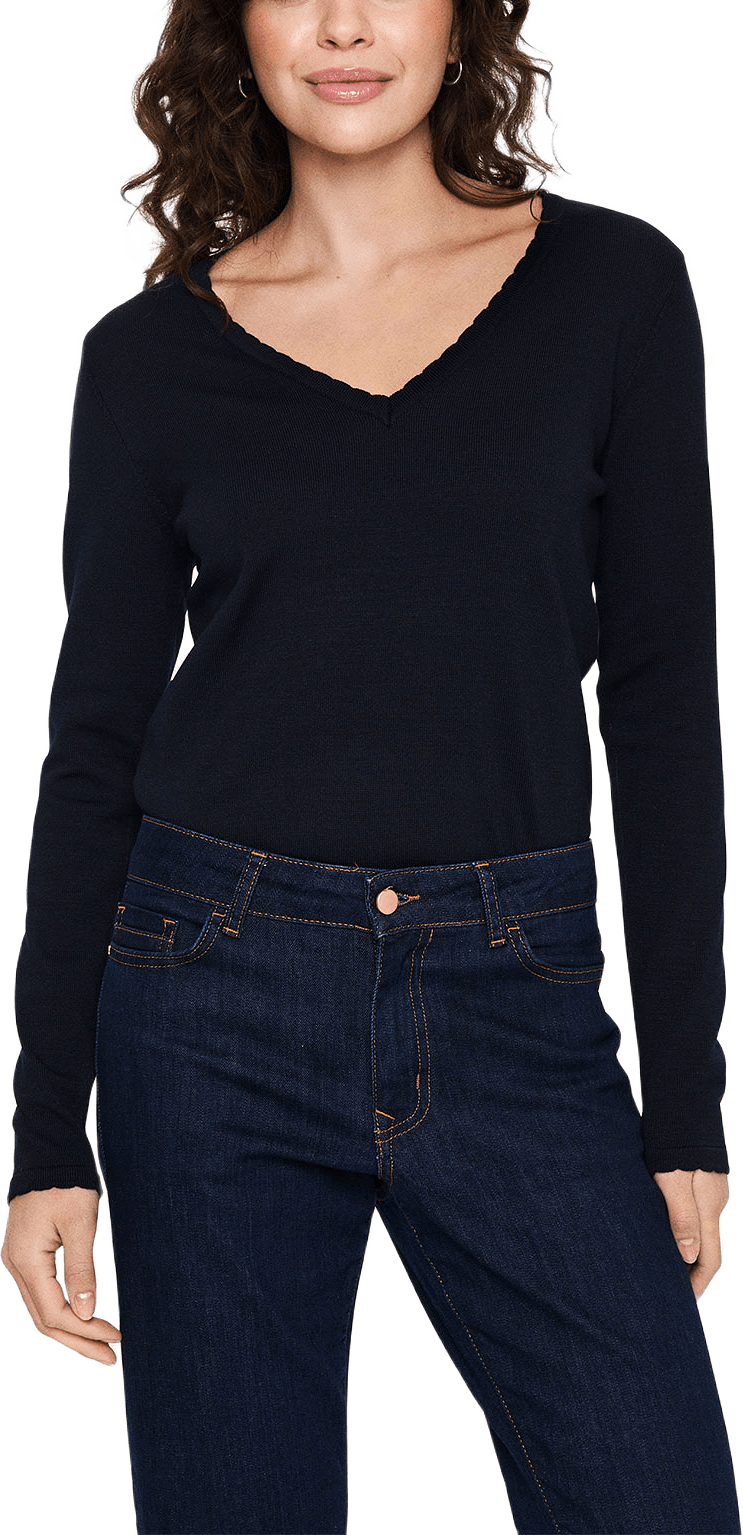 MilaSZ LS V-Neck Pullover