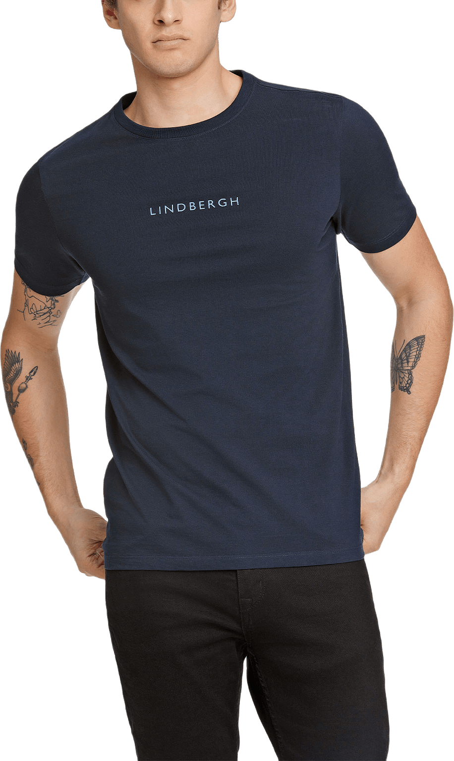 Lindbergh print tee S/S