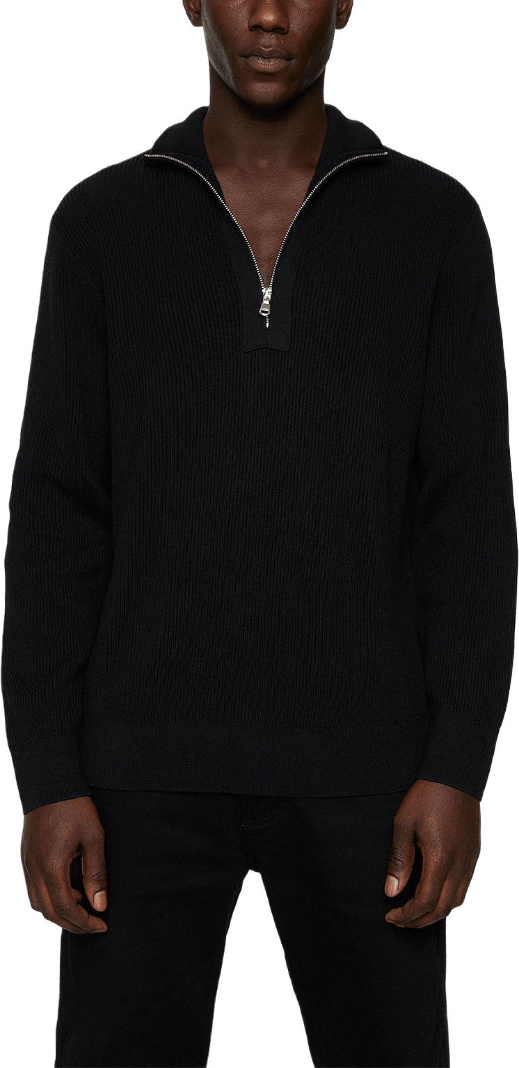 Alex Half Zip Knitted Sweater
