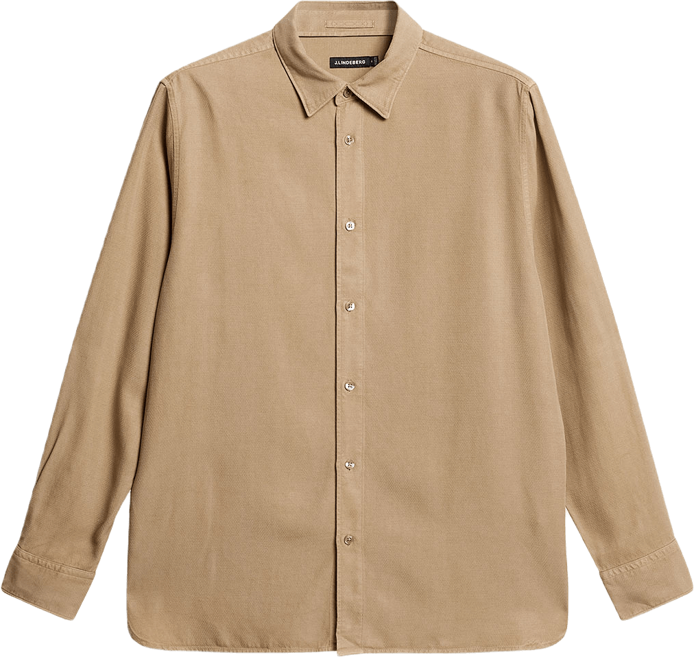 Reg LS Struct Gmd Tencel Shirt