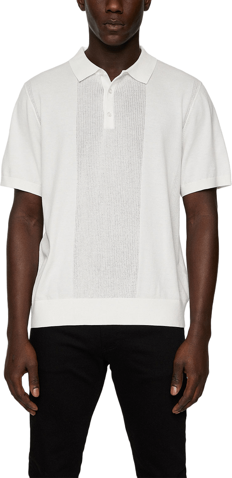 Reymond Solid Stripe Polo