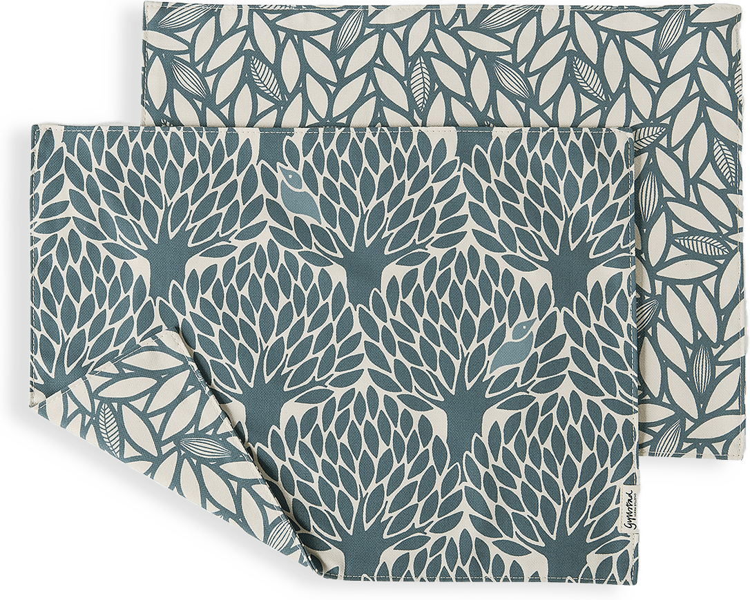 Bordstablett Blad, 2-pack