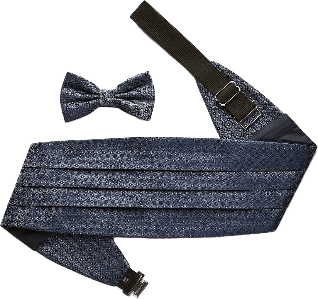 Geometric Cummerbund