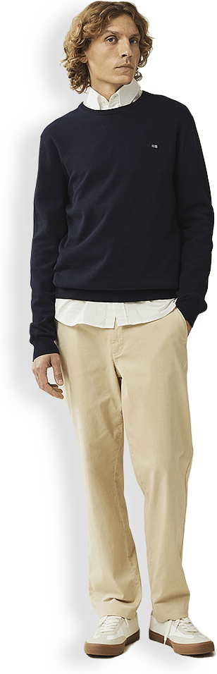 Bradley Cotton Crew Sweater