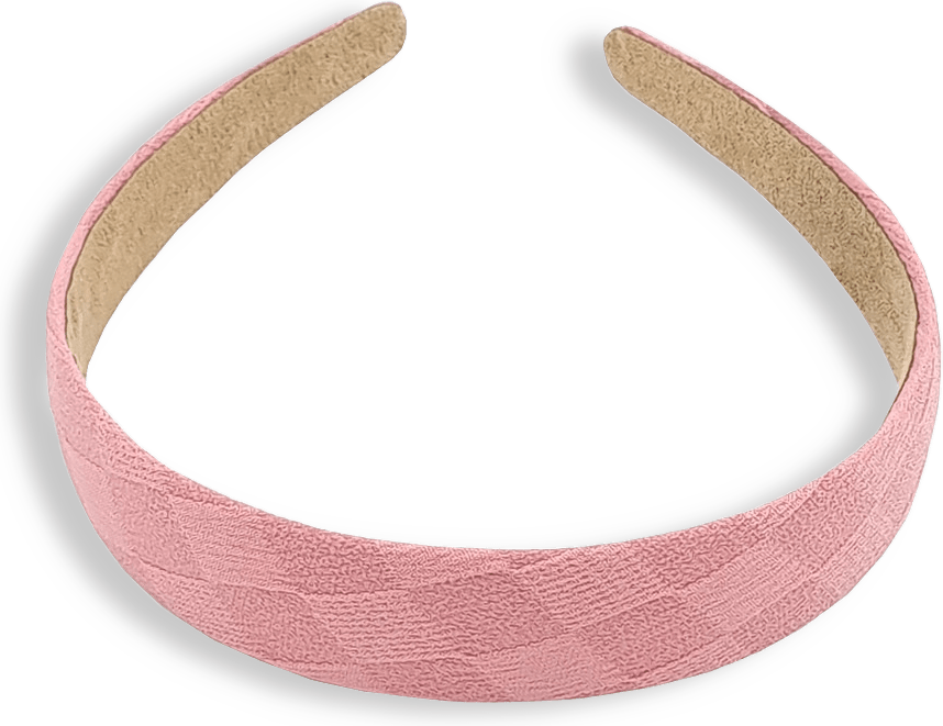 Diadem Med Rutmönster 2,5 Cm