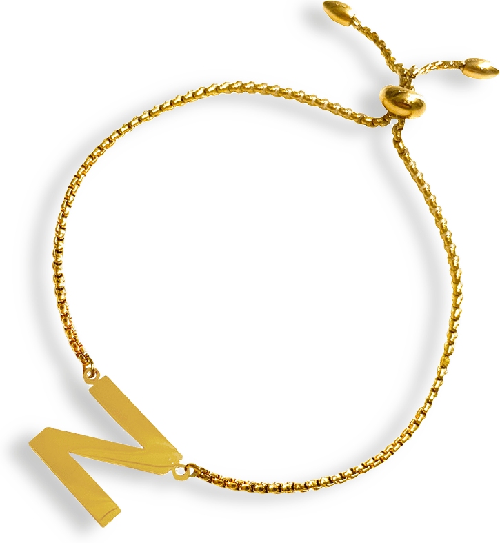 New Identity Bracelet D Gold