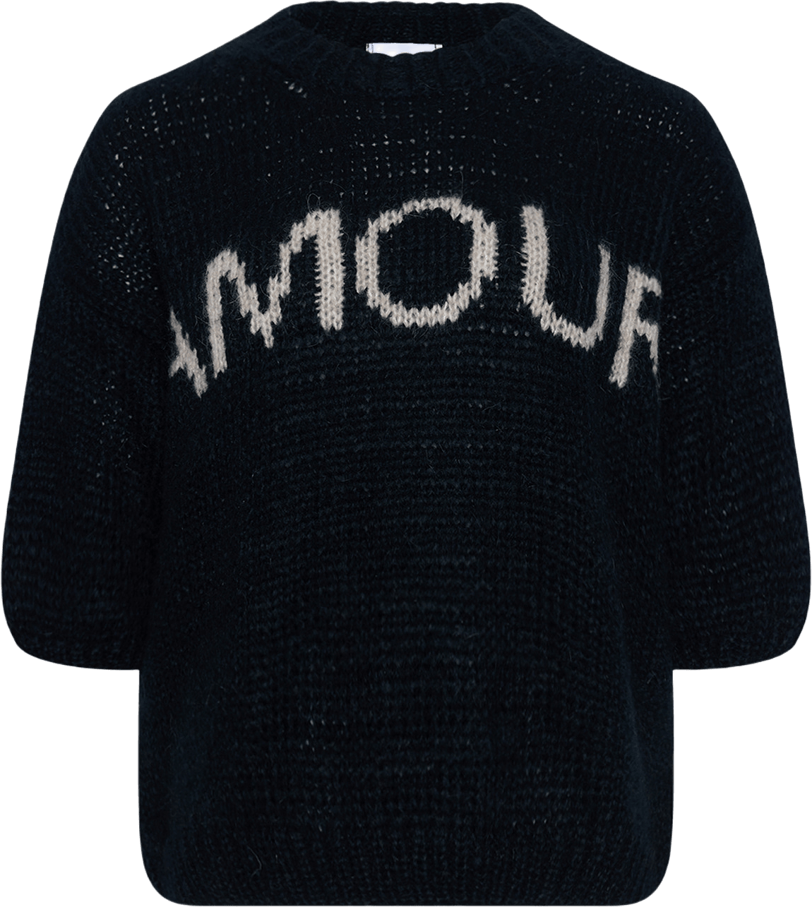 Amour Knit - Dark Grey Pink Combo