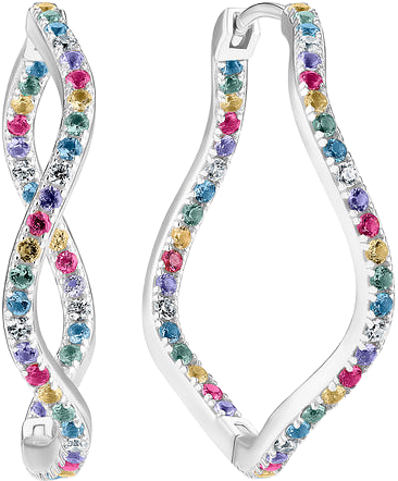 Ellera Waves X-grande Earrings
