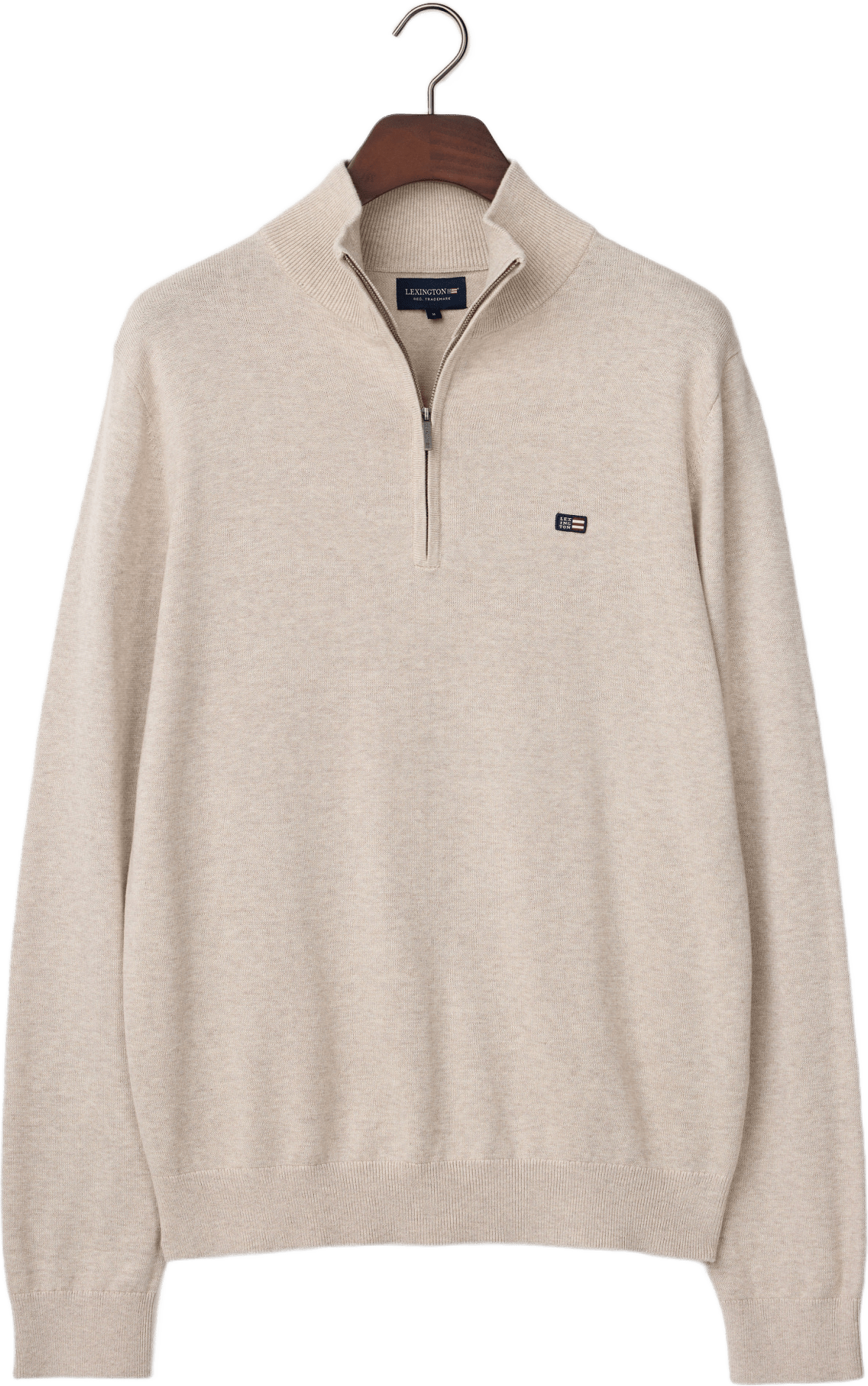 Cotton Half-zip Sweater