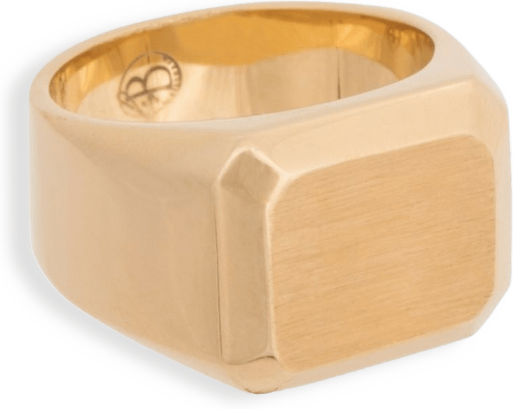 Cole Signet Ring Steel