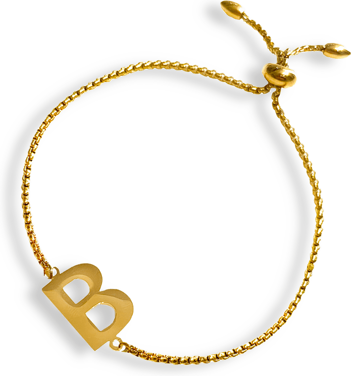 New Identity Bracelet D Gold