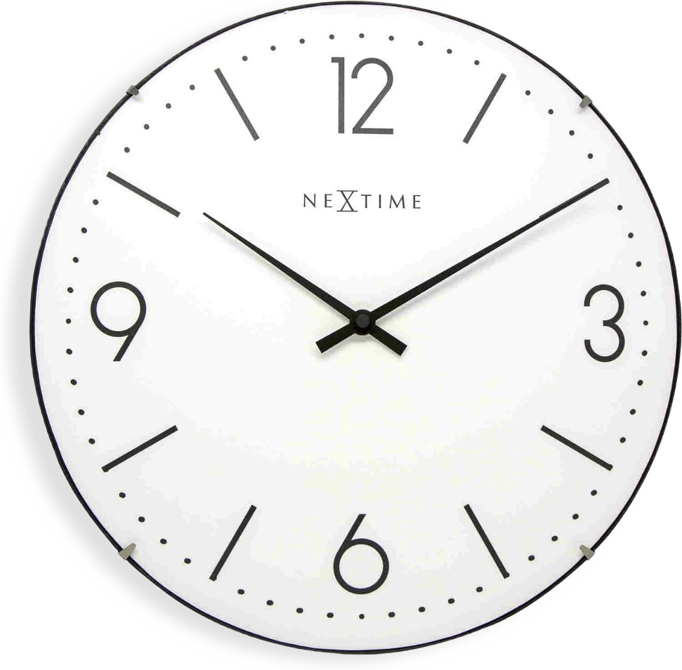 Basic Dome ø35 Väggklocka