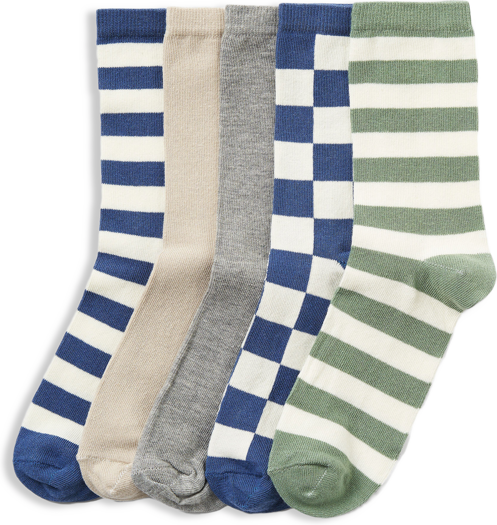Strumpor i ekologisk bomull SEASON, 5-pack