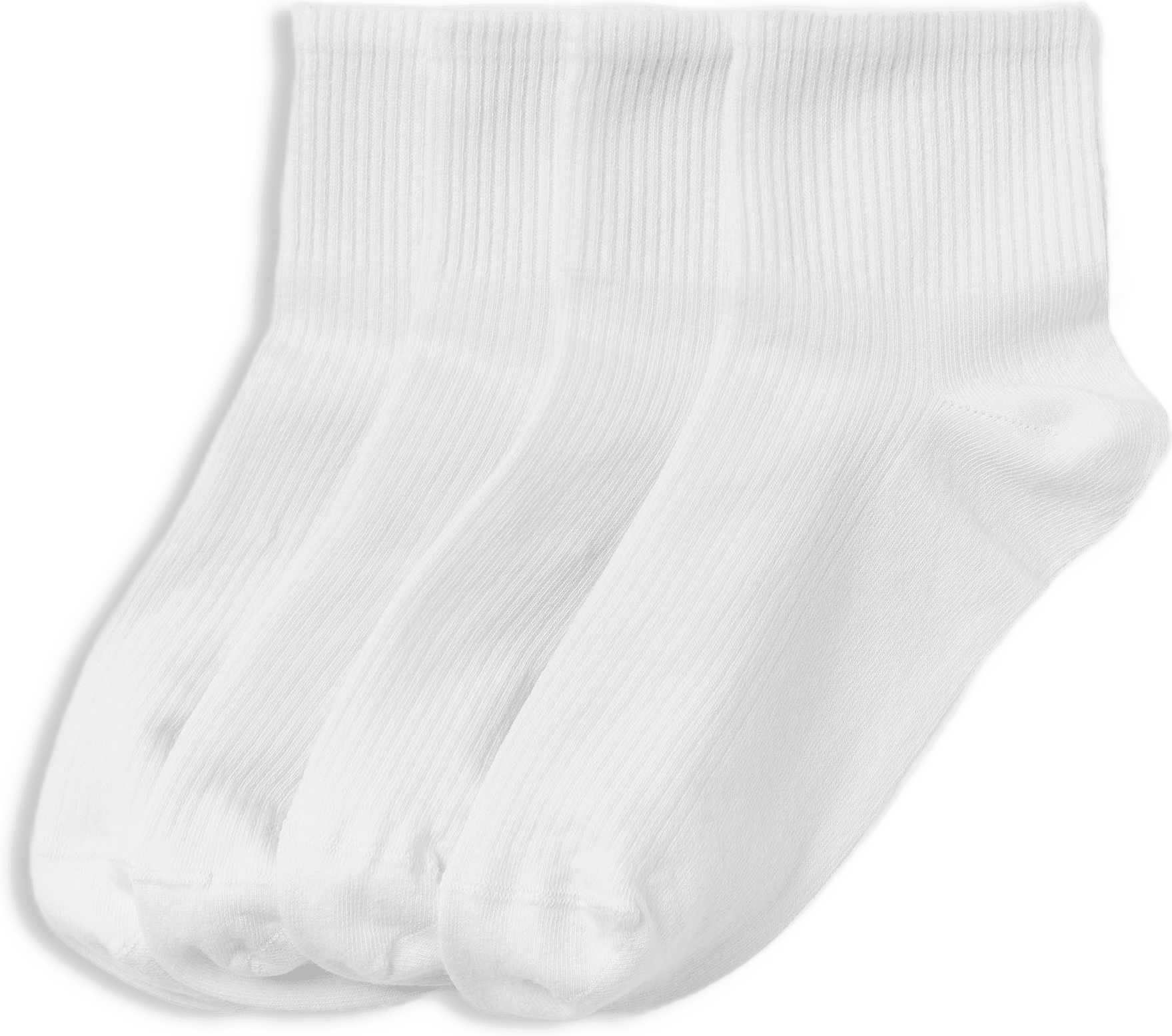Ankelstrumpor i ekologisk bomull, 4-pack