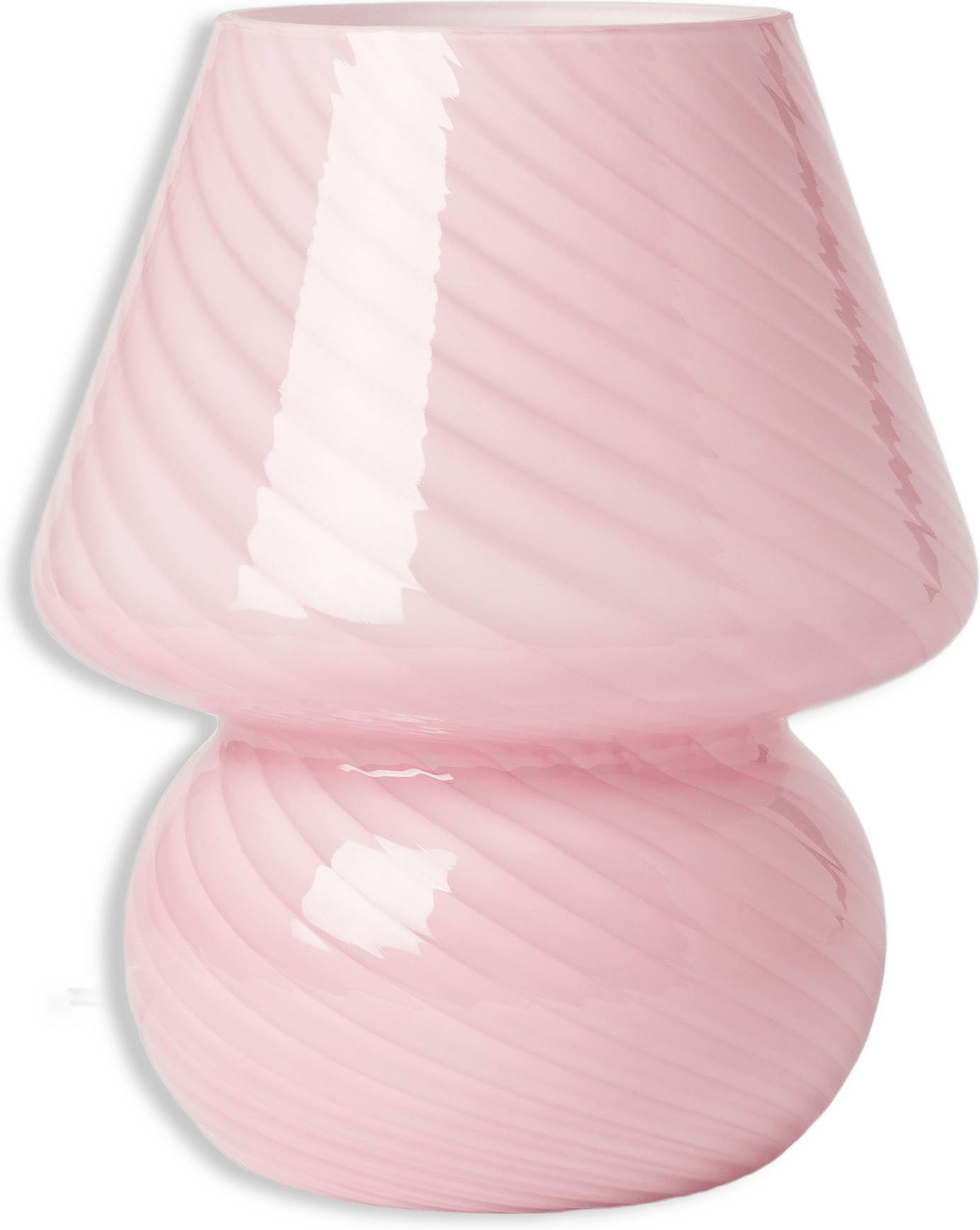 Bordslampa i glas MUSHROOM